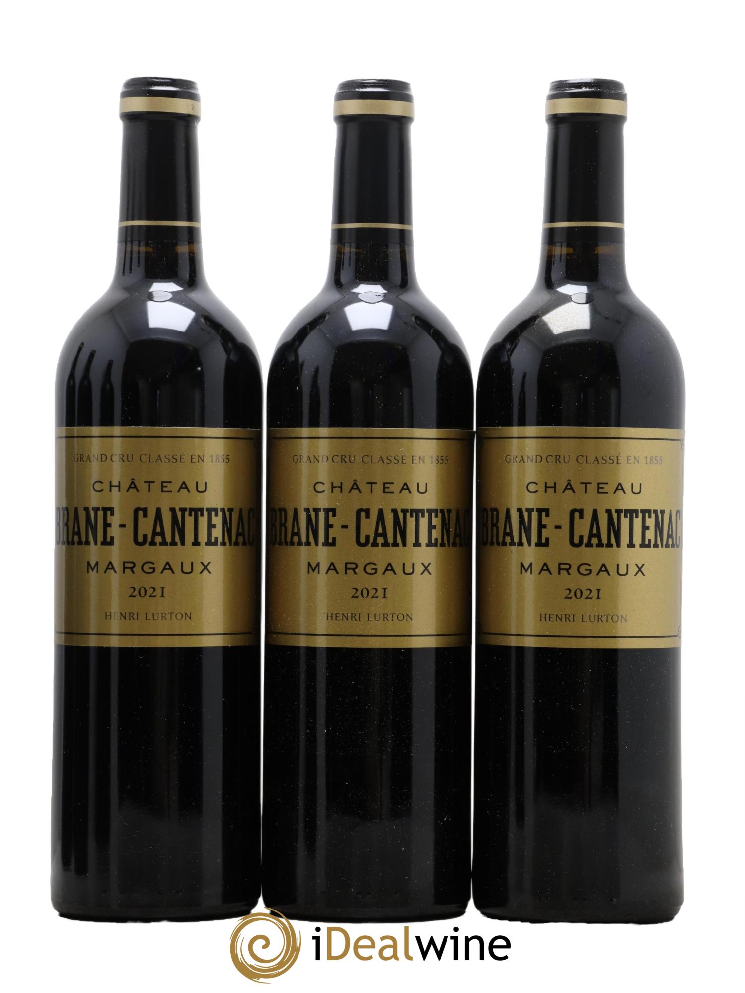 Château Brane Cantenac 2ème Grand Cru Classé 2021 - Lot of 6 bottles - 1