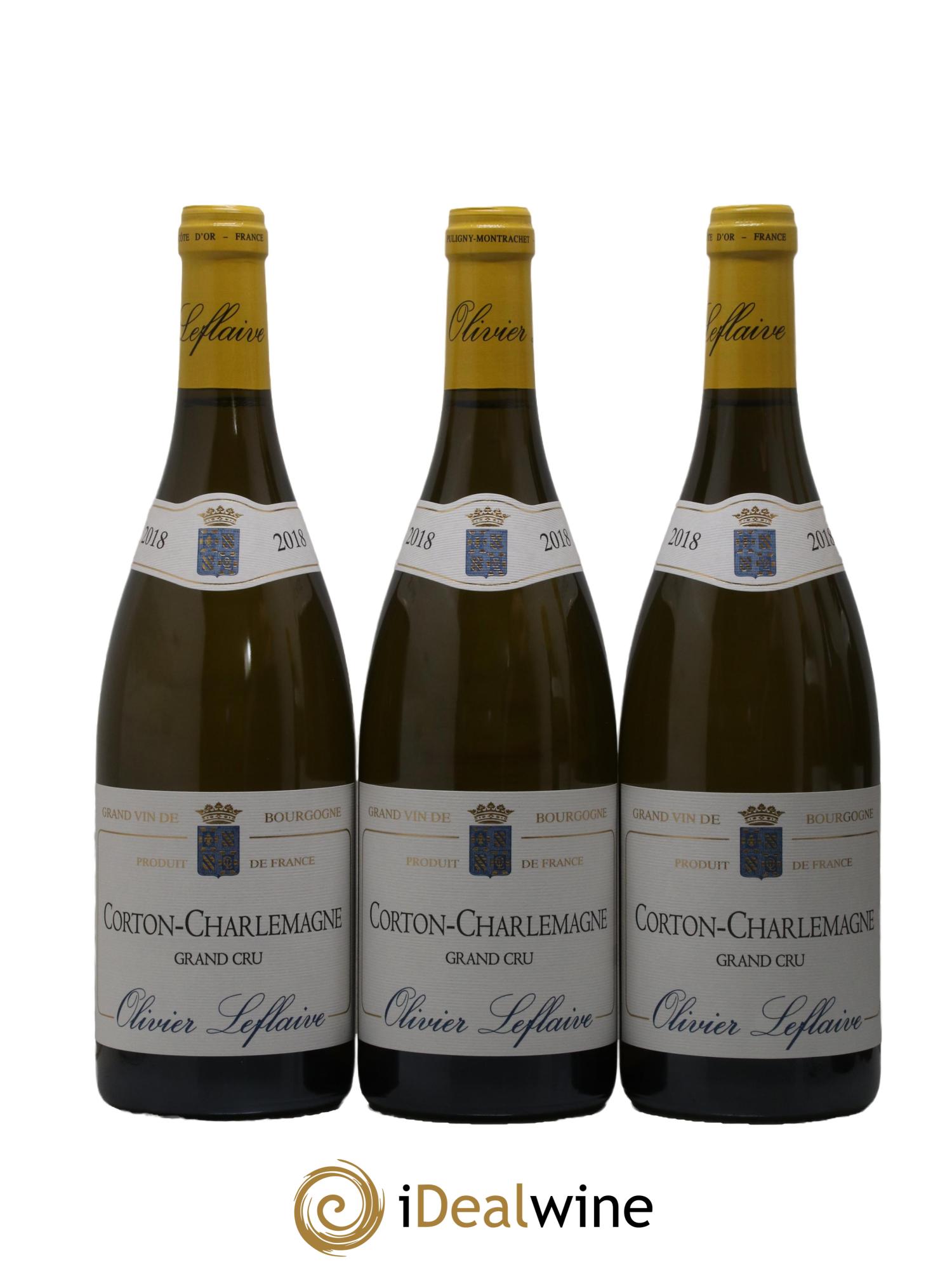 Corton-Charlemagne Grand Cru Olivier Leflaive 2018 - Lot de 6 bouteilles - 3