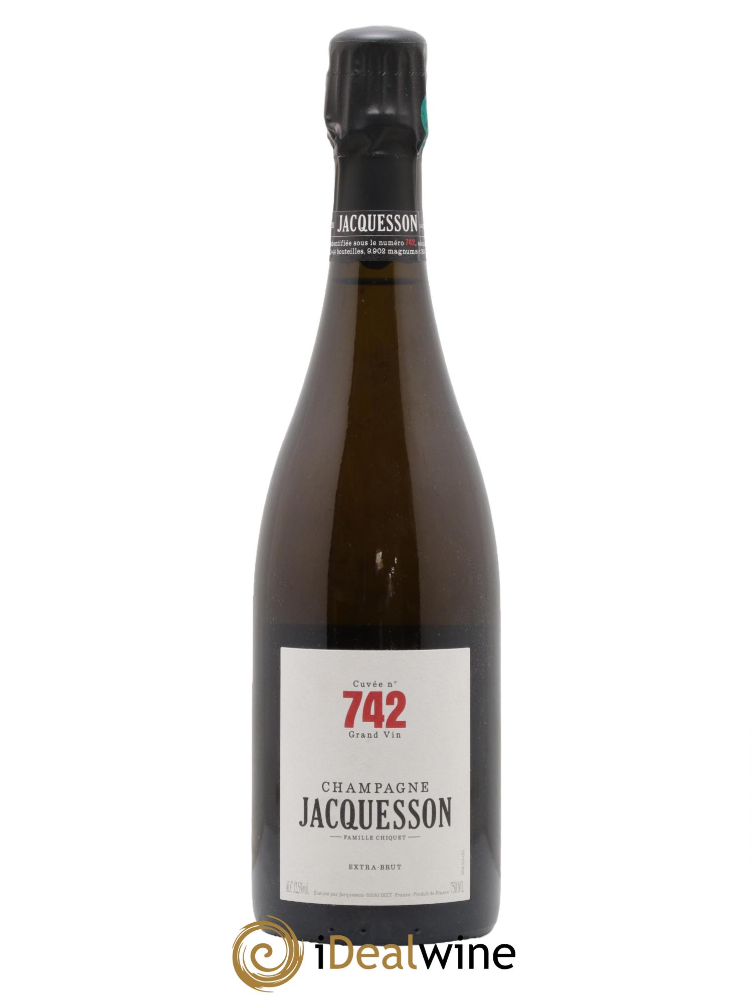 Cuvée 742 Extra-Brut Jacquesson - Lot of 1 bottle - 0