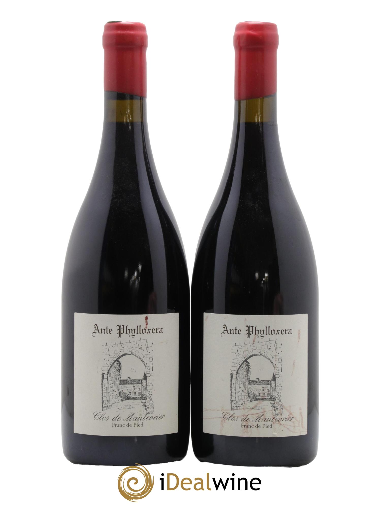 Touraine Clos de Maulevrier Ante Phylloxera Franc de Pied Marc Plouzeau 2012 - Lot de 2 bouteilles - 0