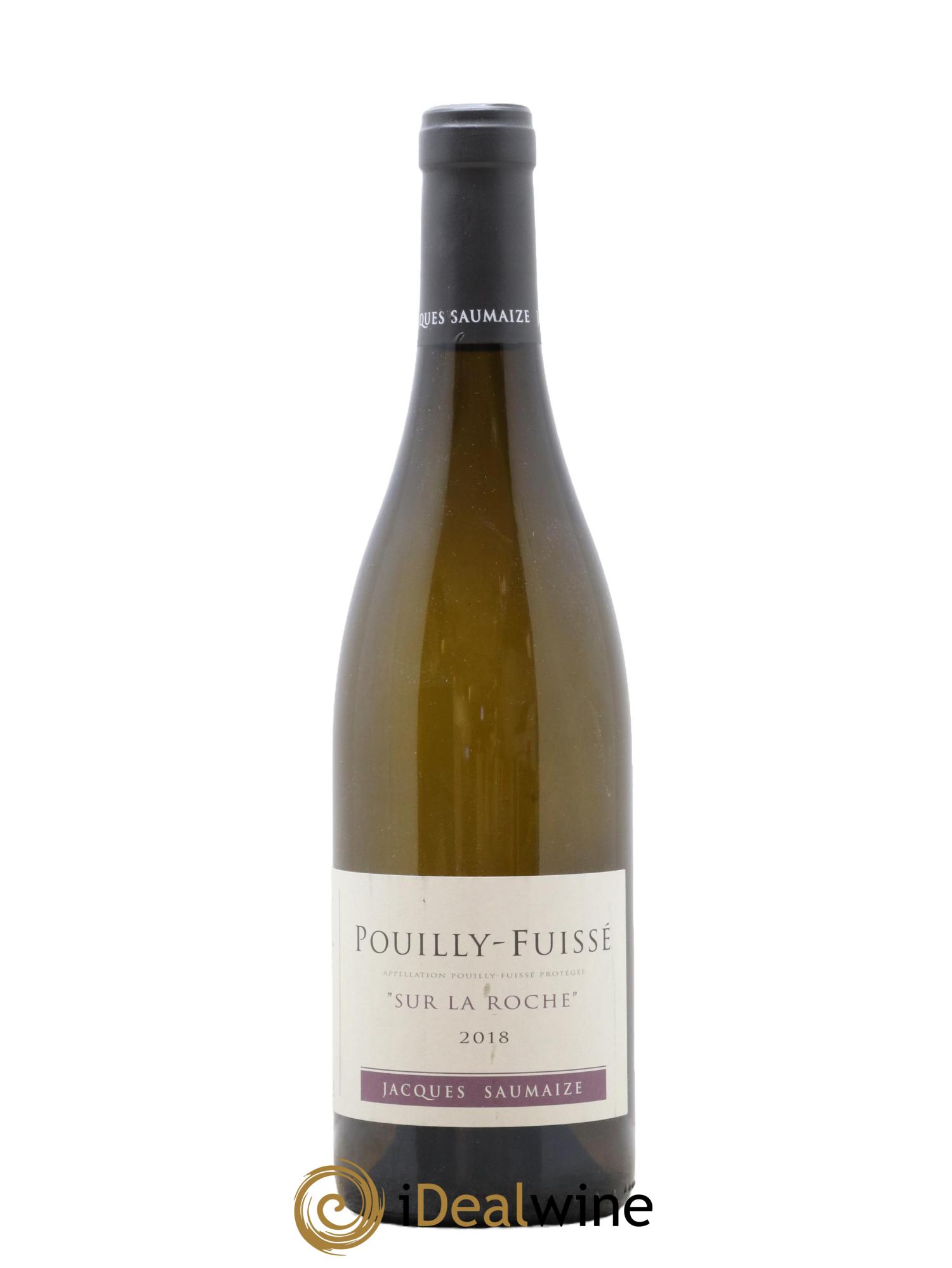 Pouilly-Fuissé Sur la Roche Jacques et Nathalie Saumaize 2018 - Lot de 1 bouteille - 0