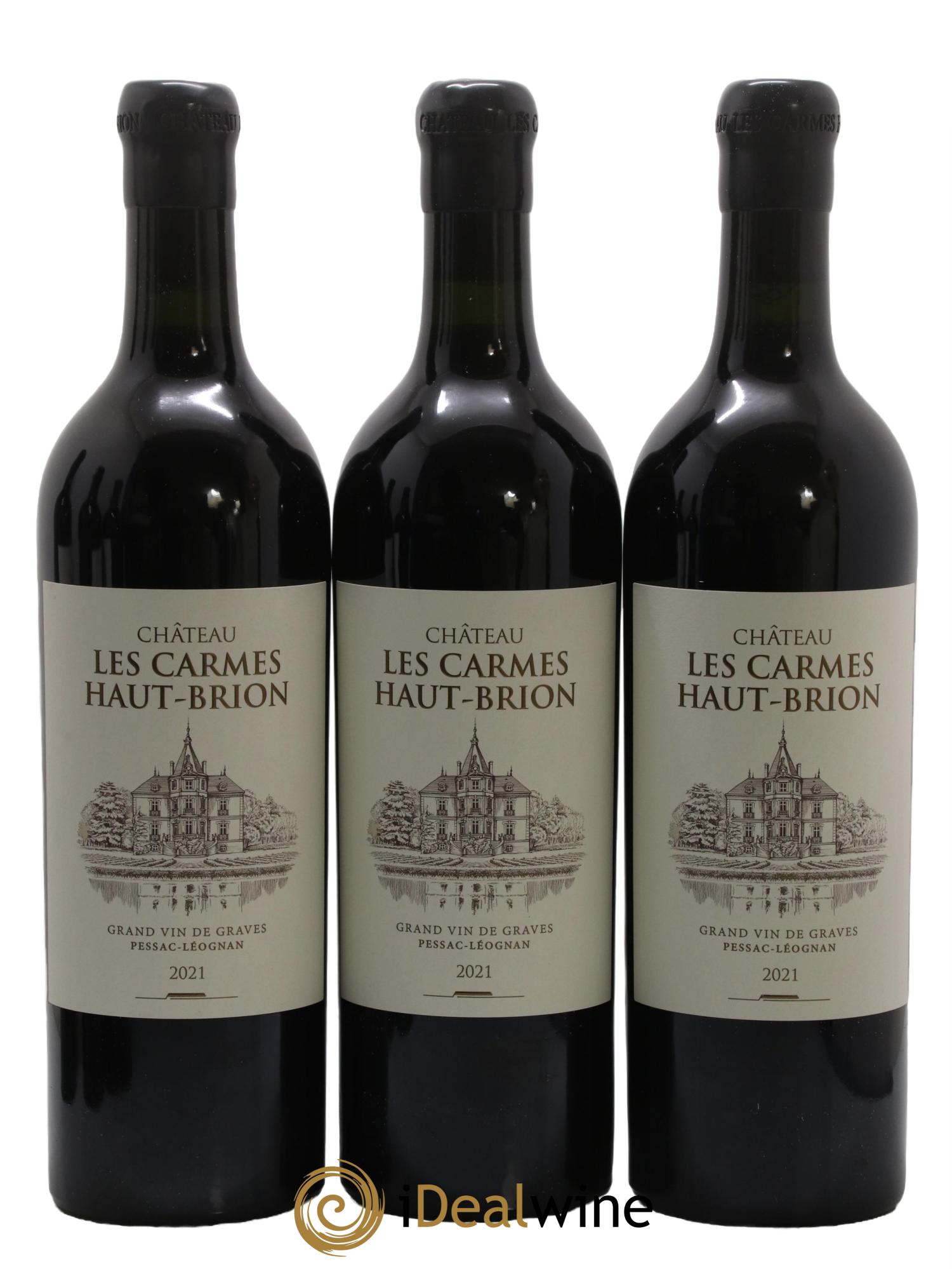 Château Les Carmes Haut-Brion 2021 - Lot de 6 bouteilles - 2