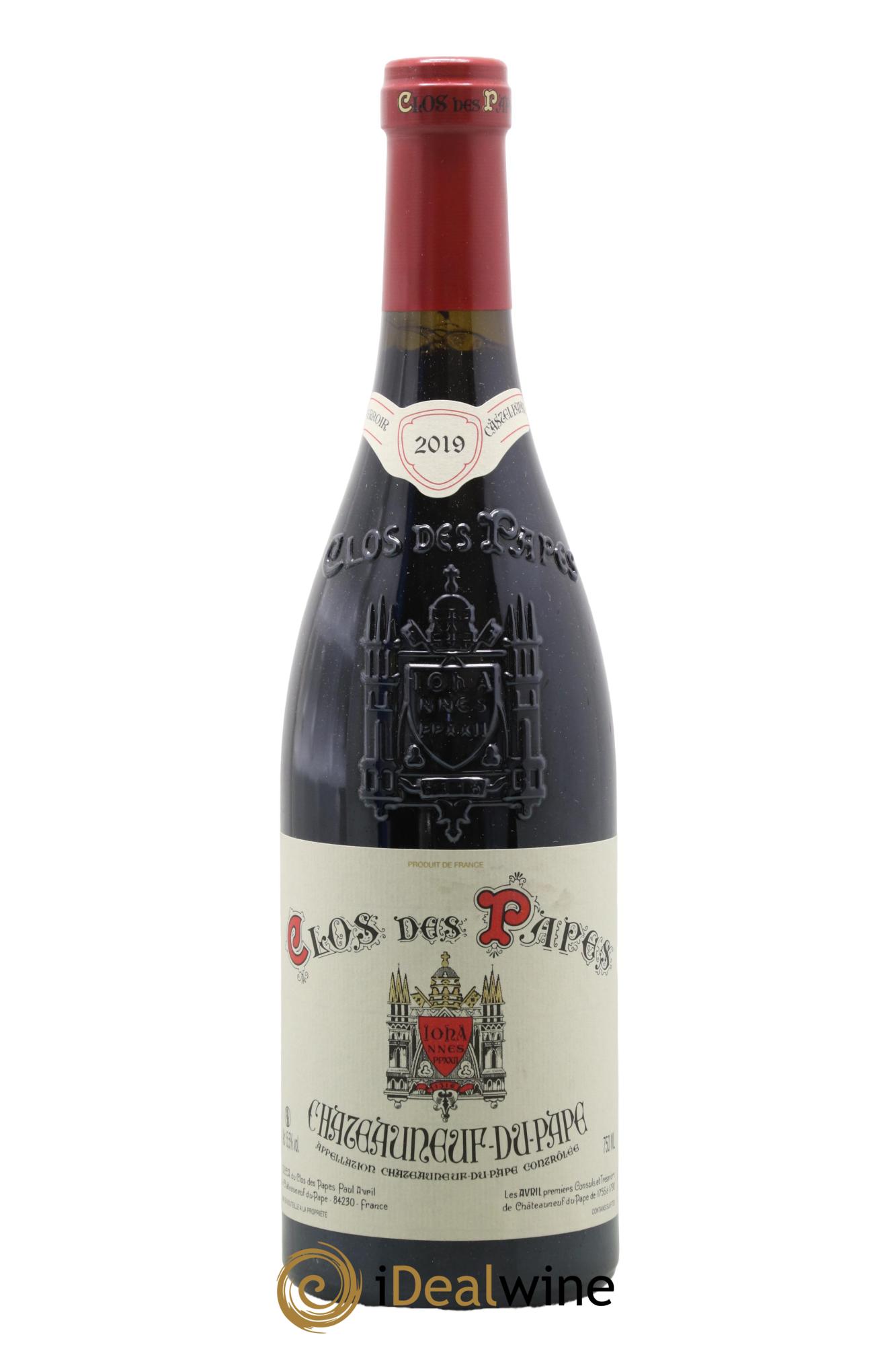 Châteauneuf-du-Pape Clos des Papes - Paul Avril 2019 - Lotto di 1 bottiglia - 0