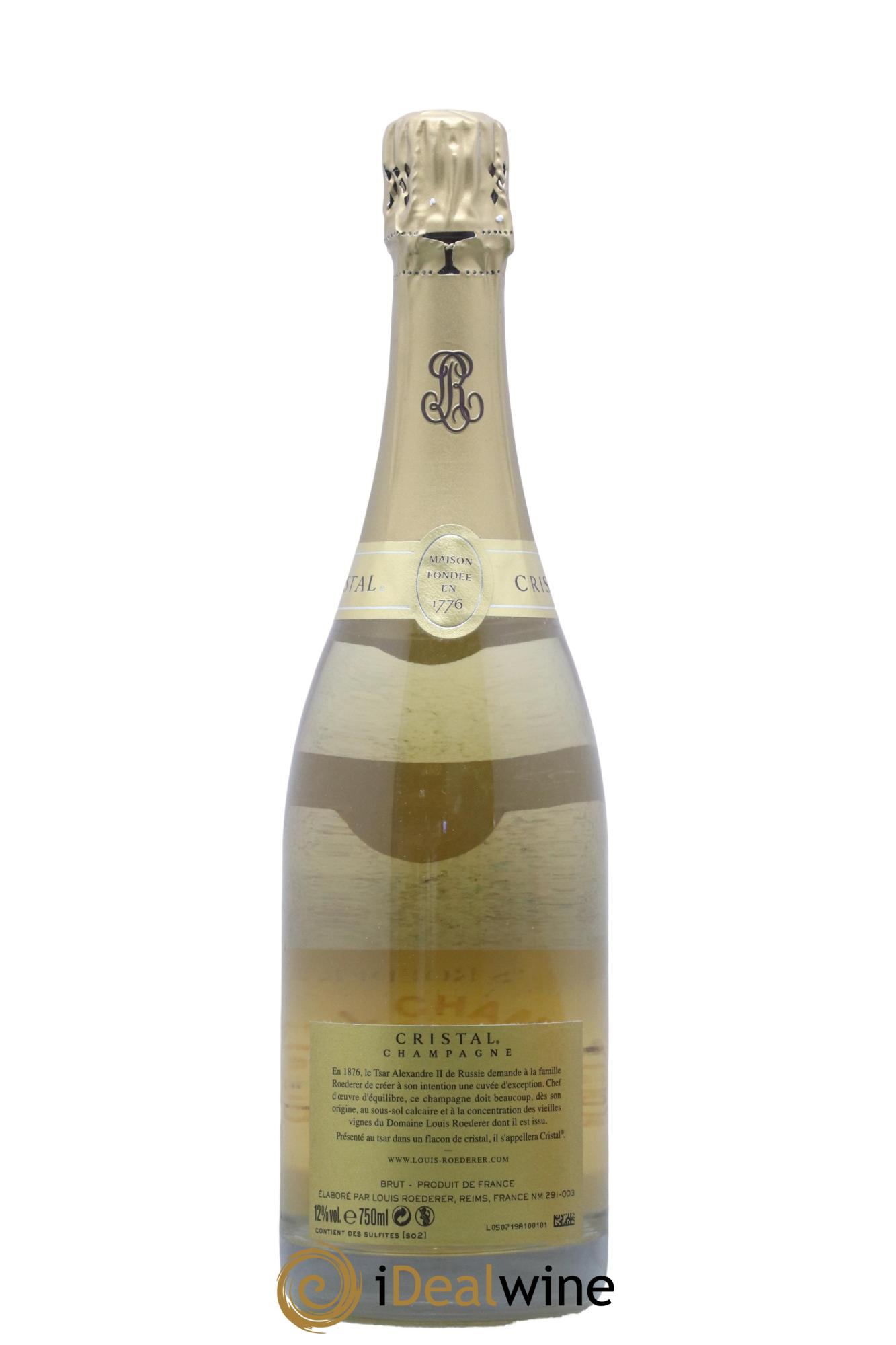 Cristal Louis Roederer 2008 - Lotto di 1 bottiglia - 1