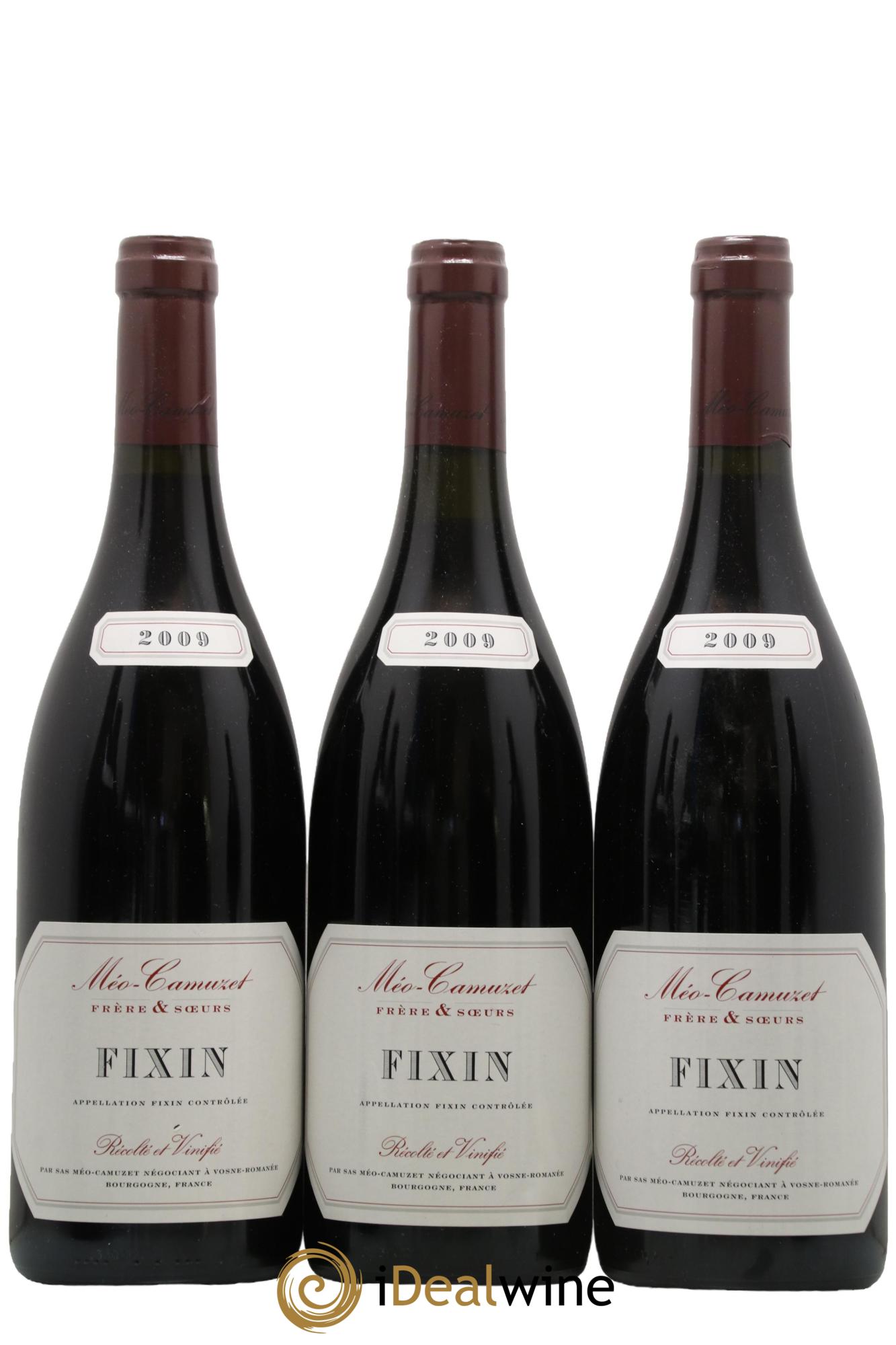 Fixin Méo-Camuzet (Frère & Soeurs) 2009 - Lot de 3 bouteilles - 0