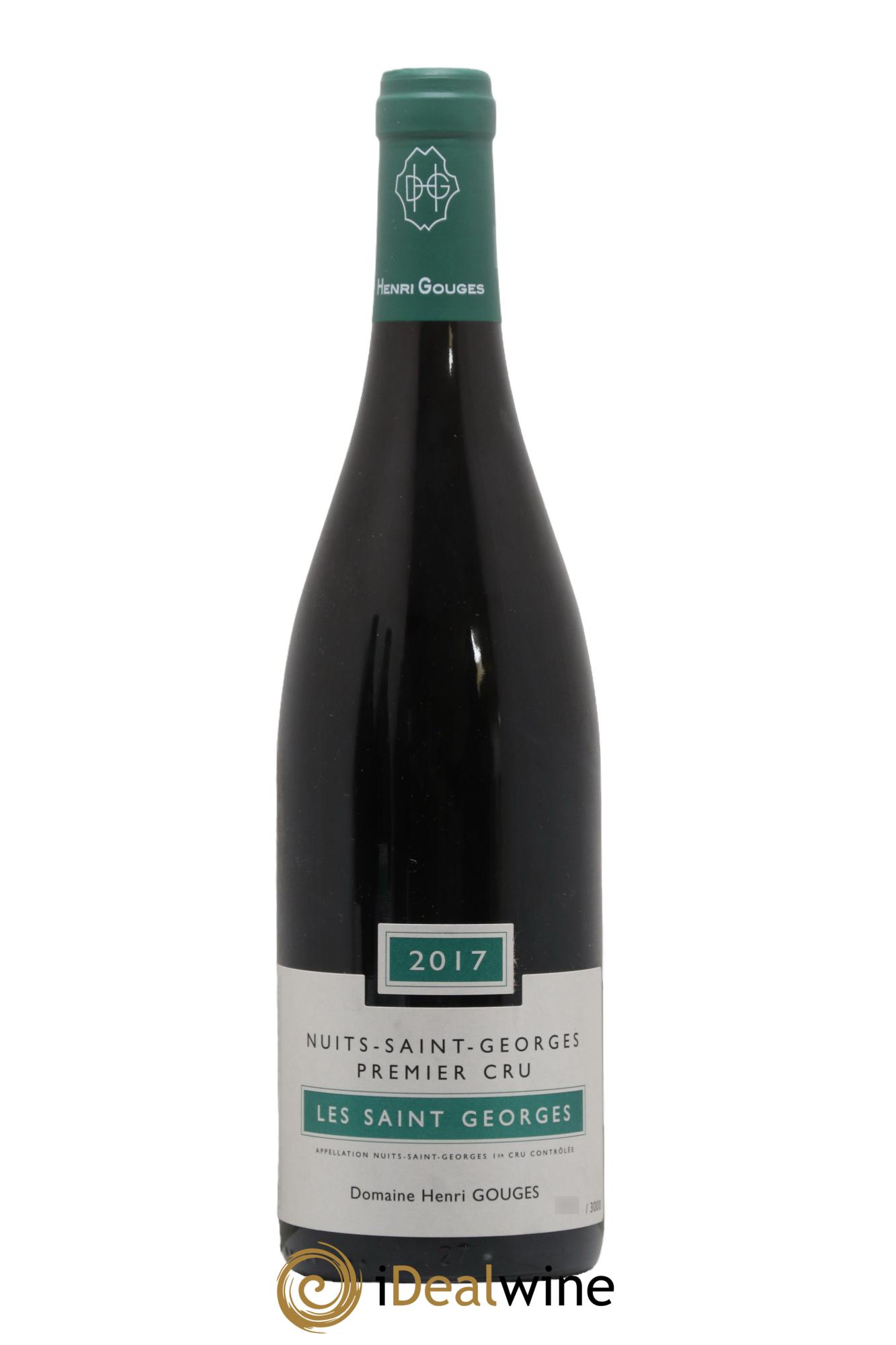 Nuits Saint-Georges 1er Cru Les Saints Georges Henri Gouges 2017 - Posten von 1 Flasche - 0