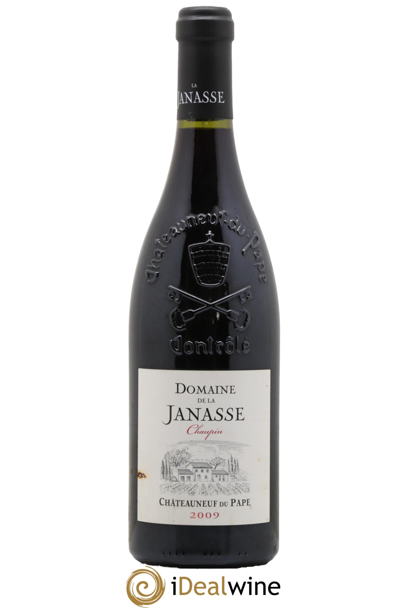 Châteauneuf-du-Pape Cuvée Chaupin La Janasse (Domaine de) 2009 - Lot of 1 bottle - 0