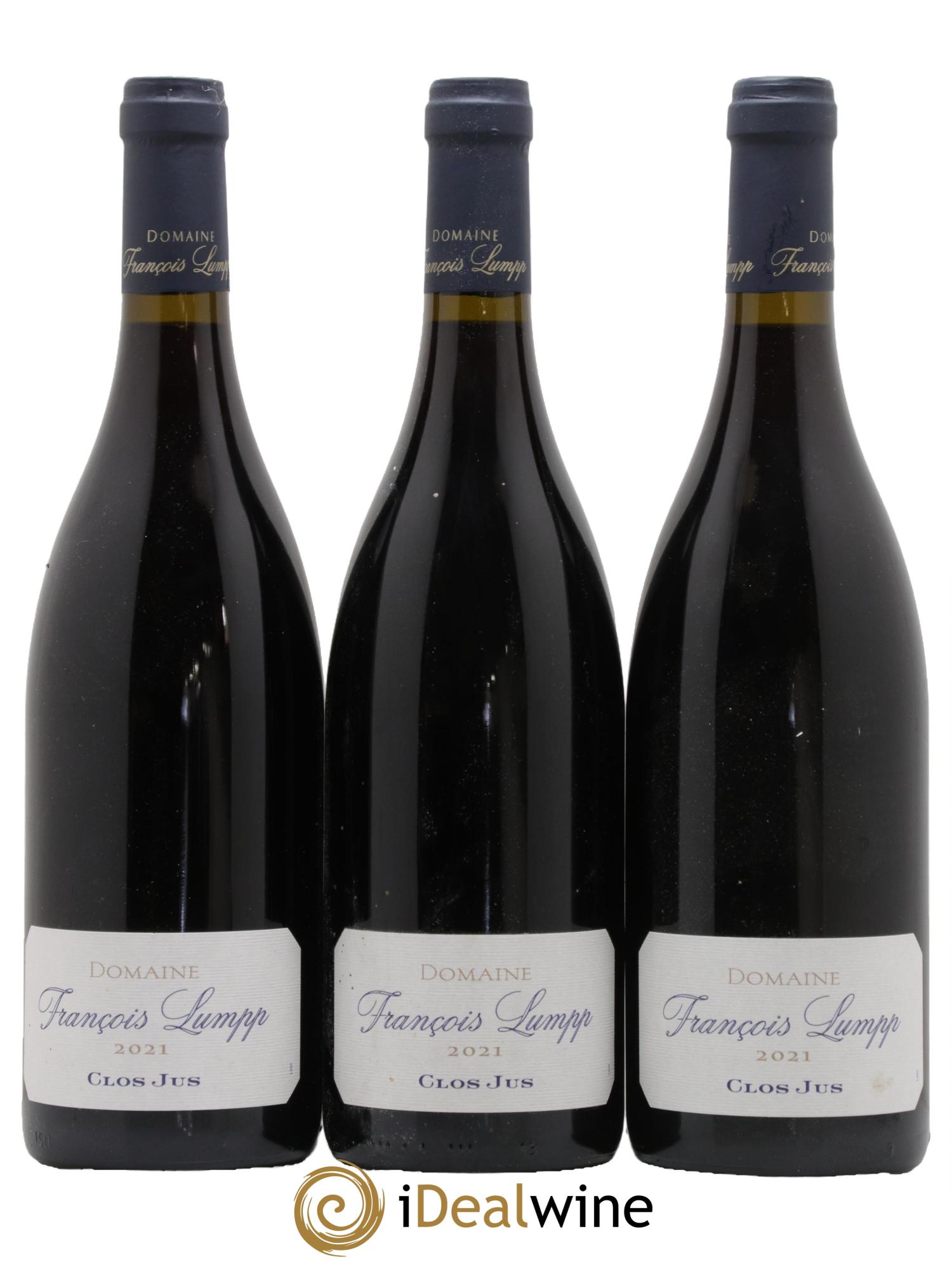 Givry 1er Cru Clos Jus François Lumpp (Domaine) 2021 - Lotto di 3 bottiglie - 0