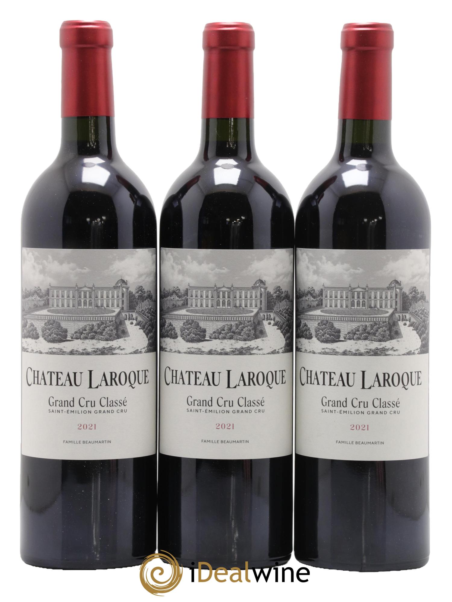 Château Laroque Grand Cru Classé 2021 - Lot de 12 bouteilles - 1