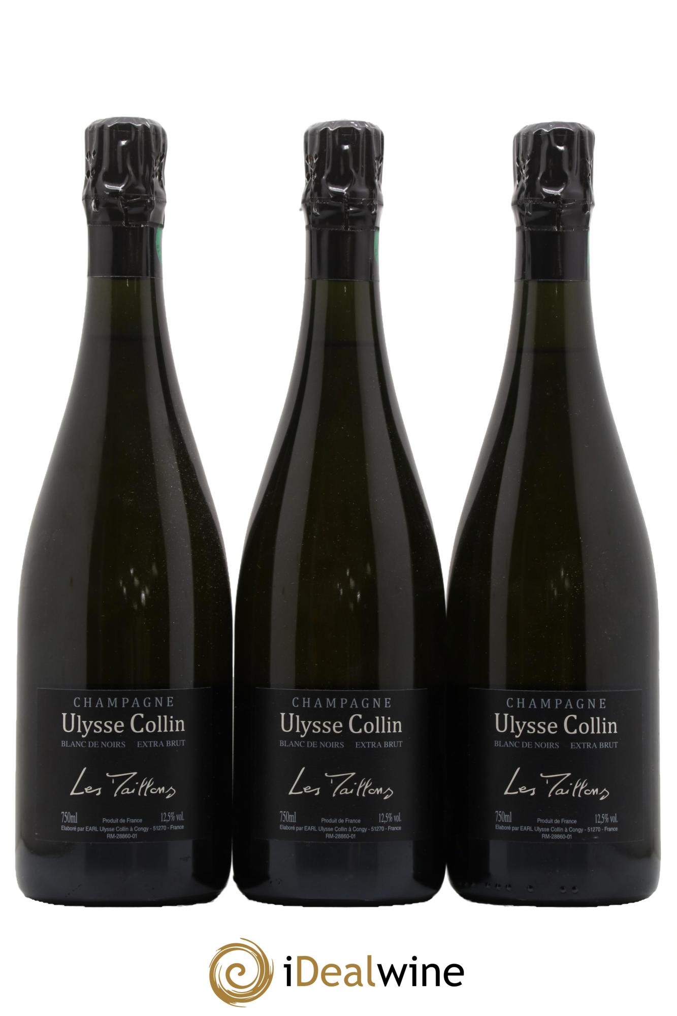 Les Maillons Blanc de Noirs Extra Brut Ulysse Collin - Lotto di 3 bottiglie - 0