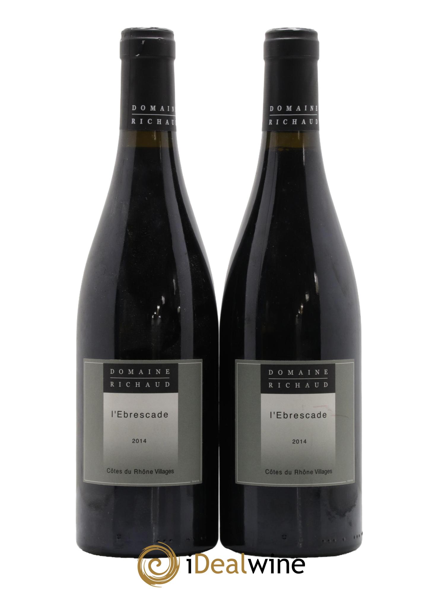 Cairanne Ebrescade Marcel Richaud 2014 - Lot of 2 bottles - 0