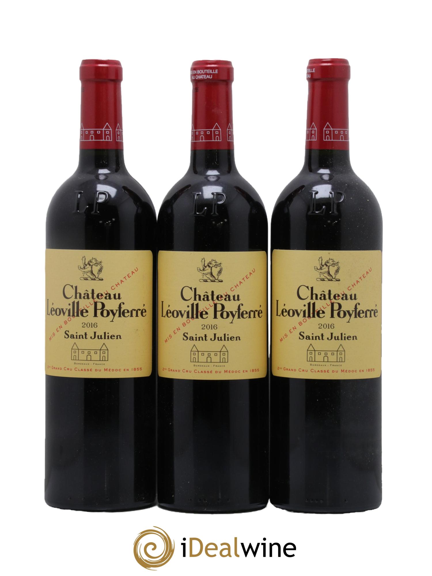 Château Léoville Poyferré 2ème Grand Cru Classé 2016 - Lot de 6 bouteilles - 2