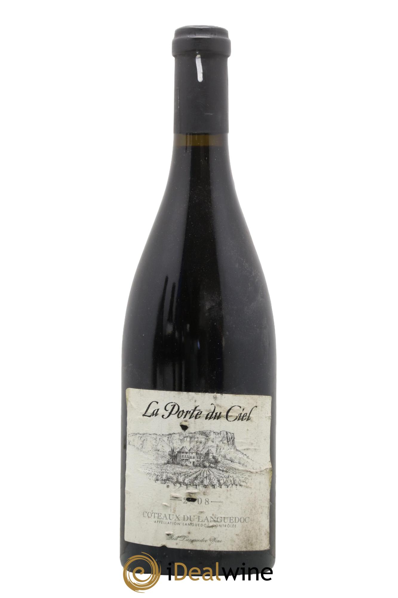 Coteaux du Languedoc La Clape Château de La Négly La Porte du Ciel Jean Paux-Rosset 2008 - Lot of 1 bottle - 0