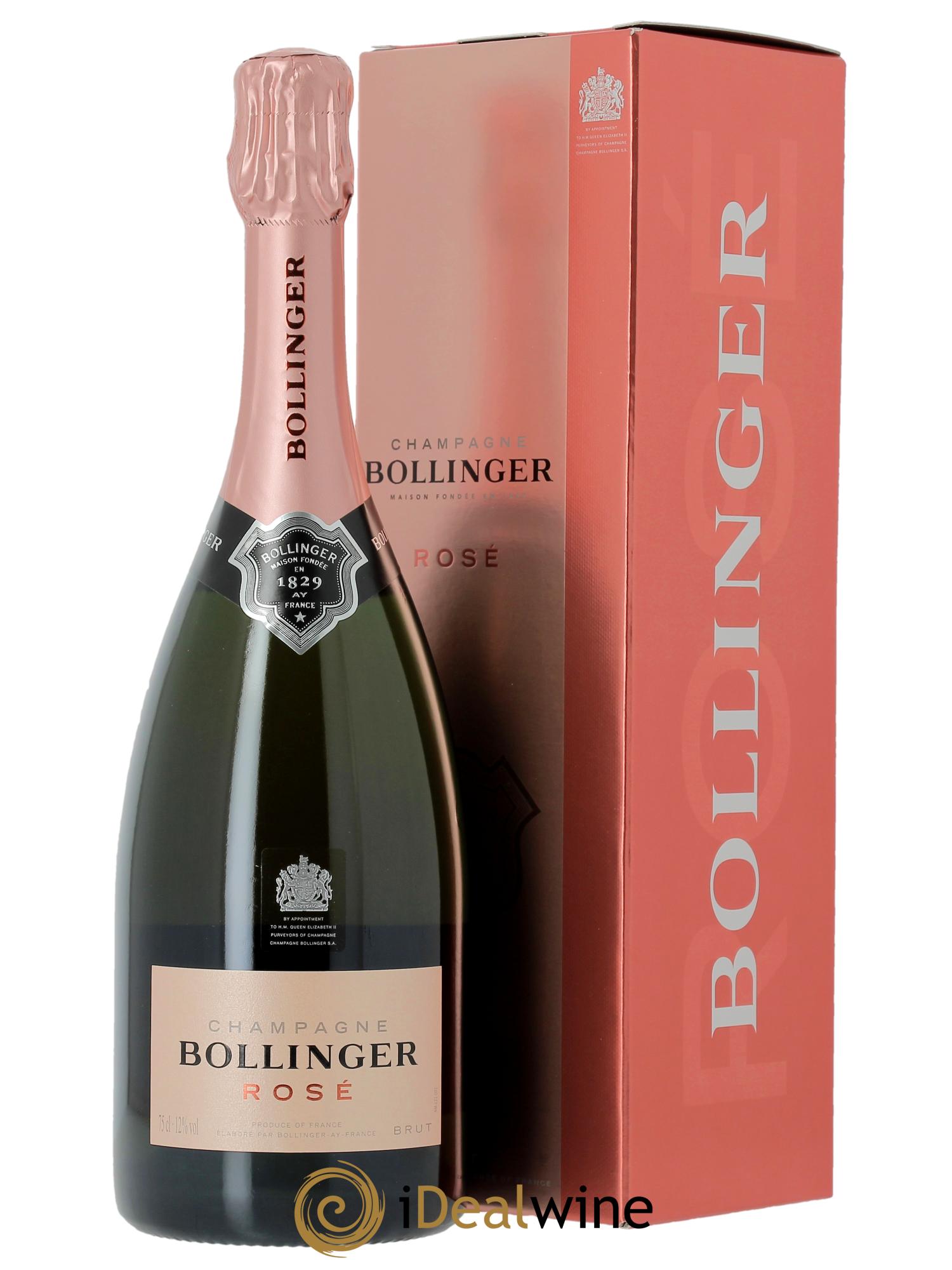 Champagne Bollinger Rosé Brut (Rosé effervescent)