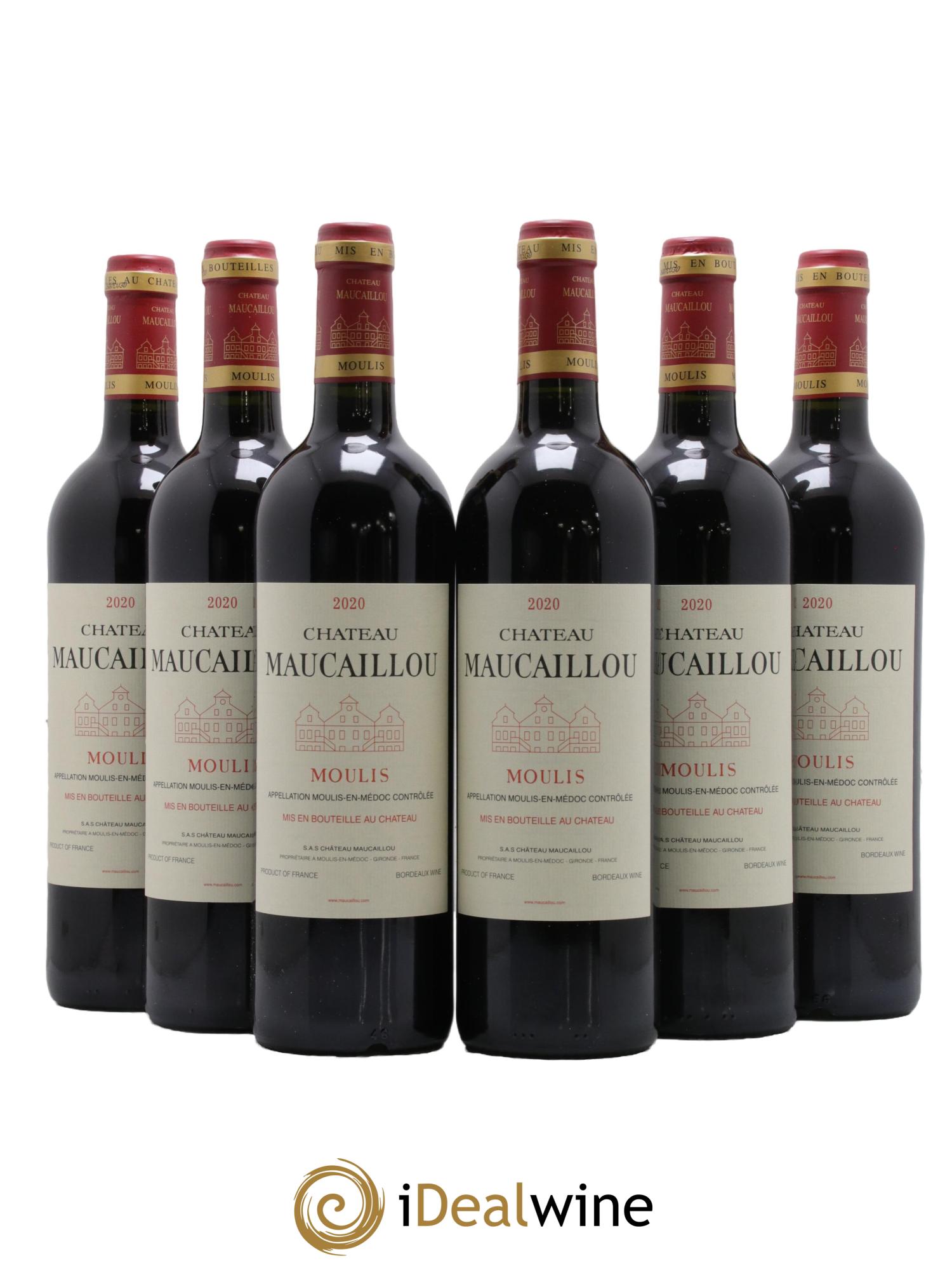 Château Maucaillou  2020 - Lot of 6 bottles - 0