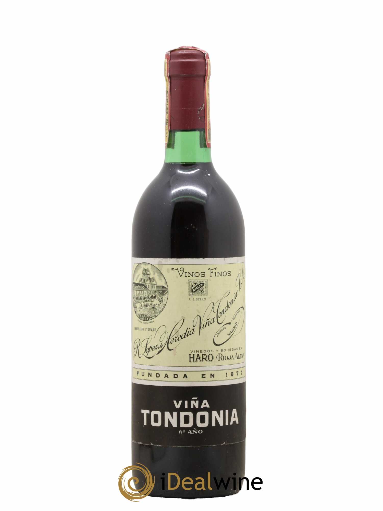 Rioja 6 Ano Vina Tondonia R. Lopez de Heredia  - Lot of 1 bottle - 0