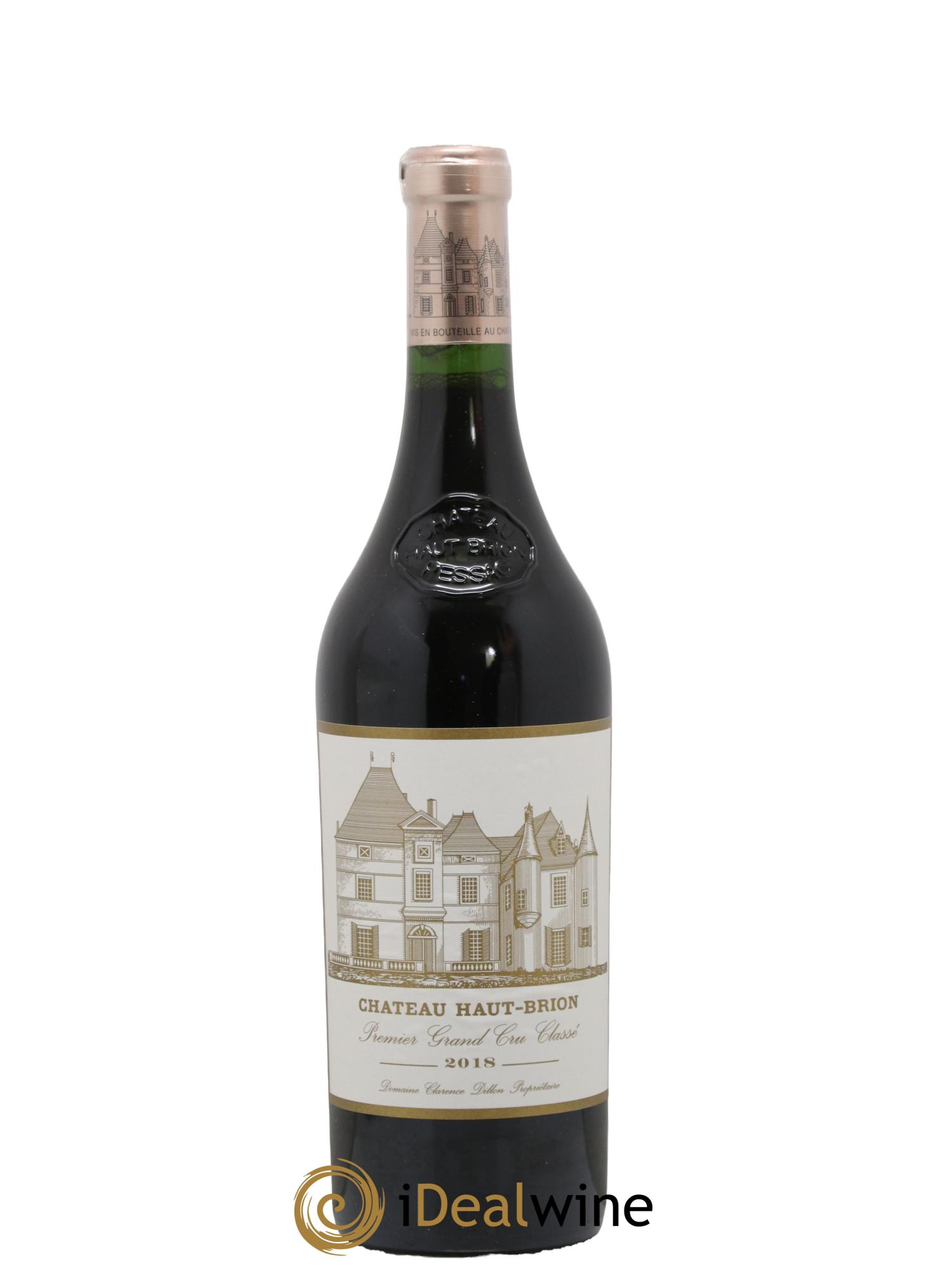 Château Haut Brion 1er Grand Cru Classé  2018 - Lot de 1 bouteille - 0