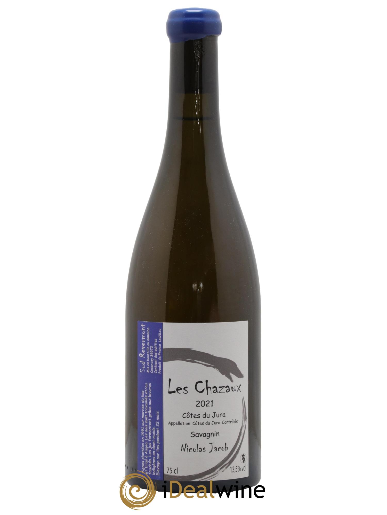 Côtes du Jura Savagnin Les Chazaux Nicolas Jacob 2021 - Lot of 1 bottle - 0