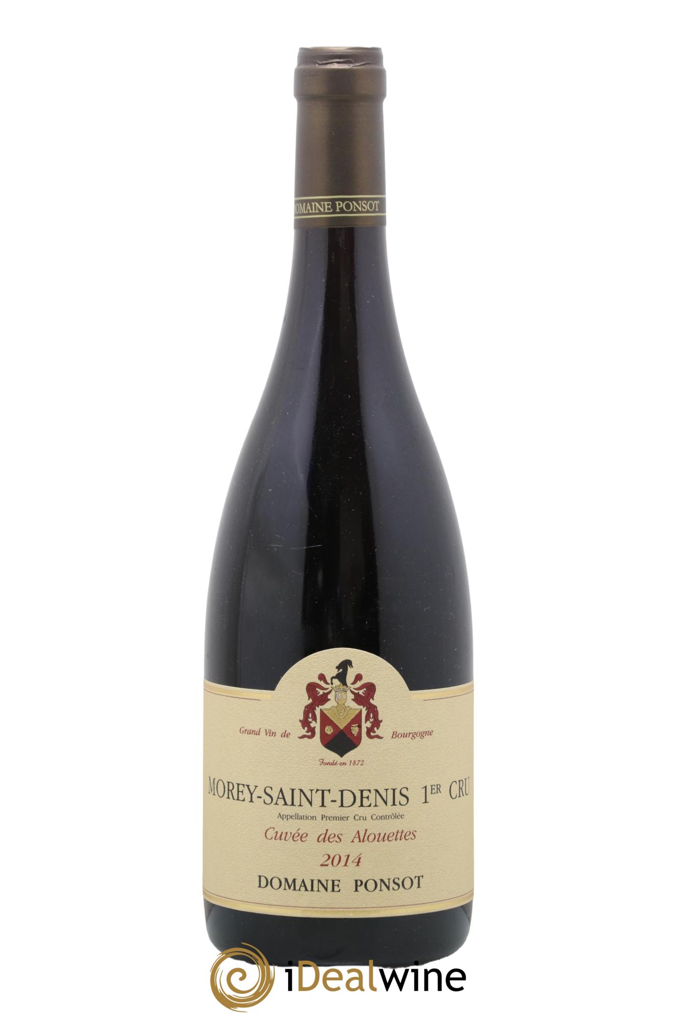 Morey Saint-Denis 1er Cru Cuvée des Alouettes Ponsot (Domaine) 2014 - Lotto di 1 bottiglia - 0