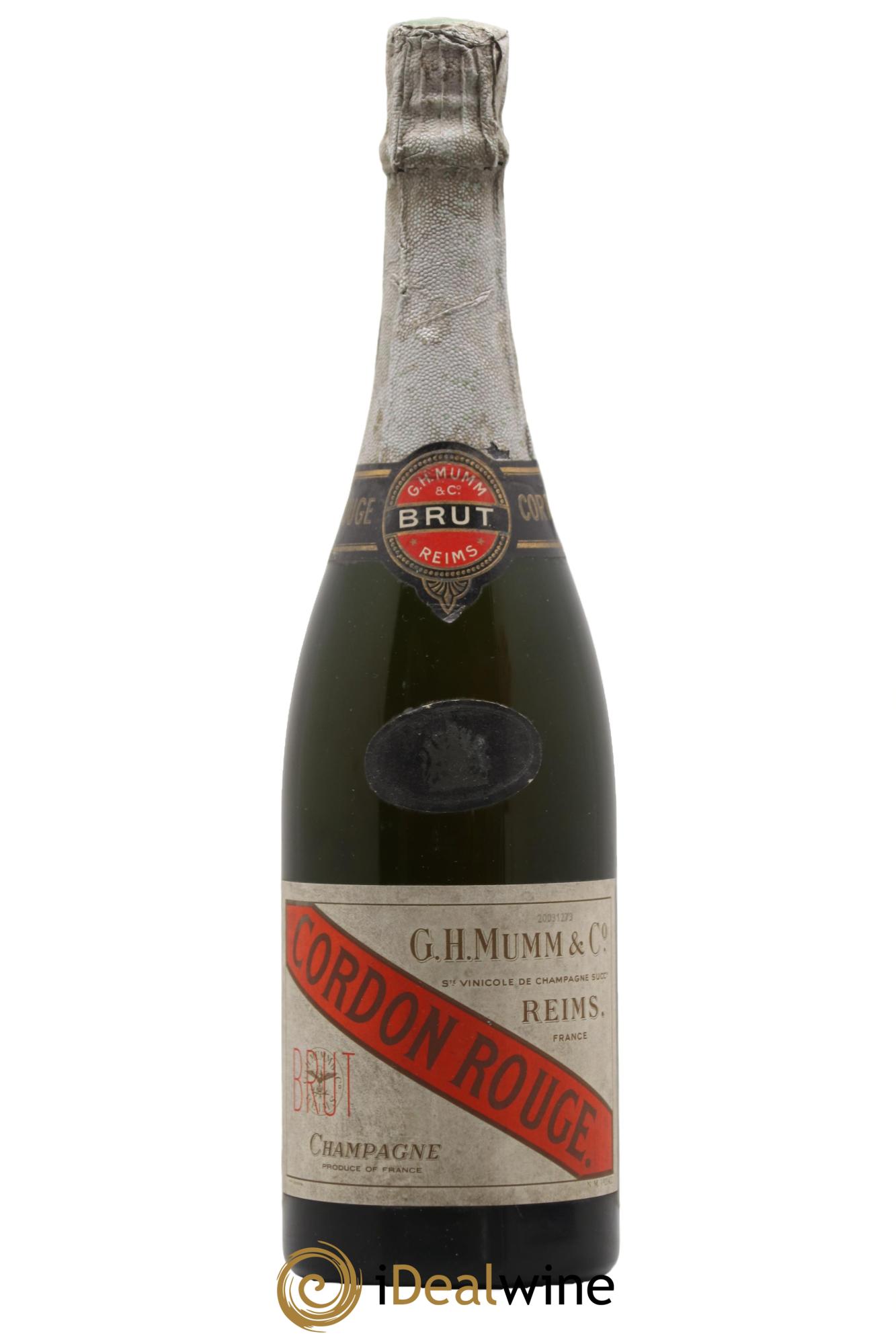 Cordon Rouge Mumm - Lotto di 1 bottiglia - 0