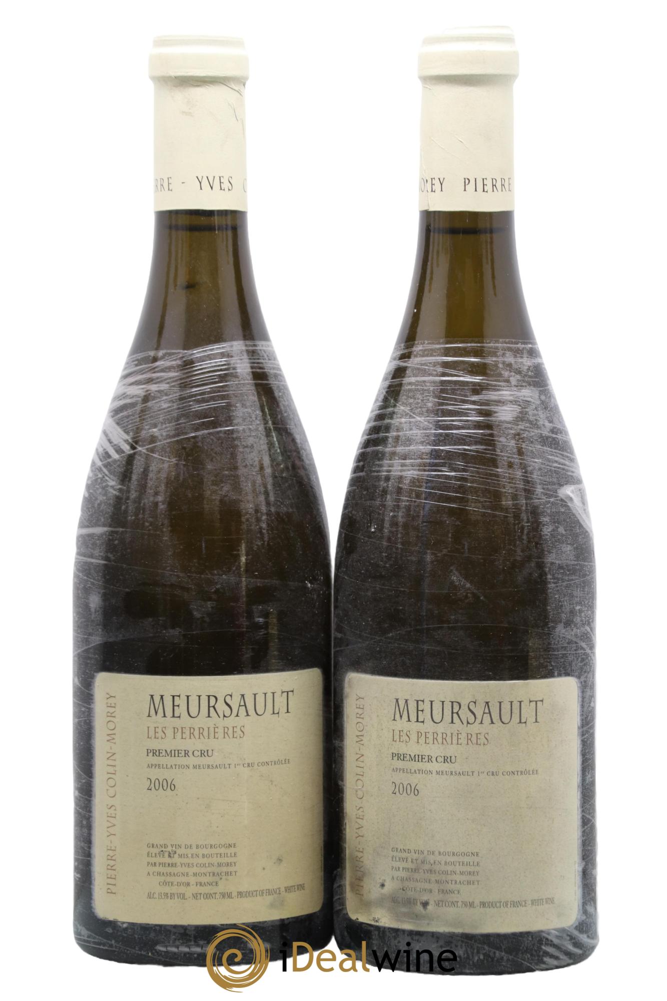 Meursault 1er Cru Les Perrières Pierre-Yves Colin Morey 2006 - Lot de 2 bouteilles - 0