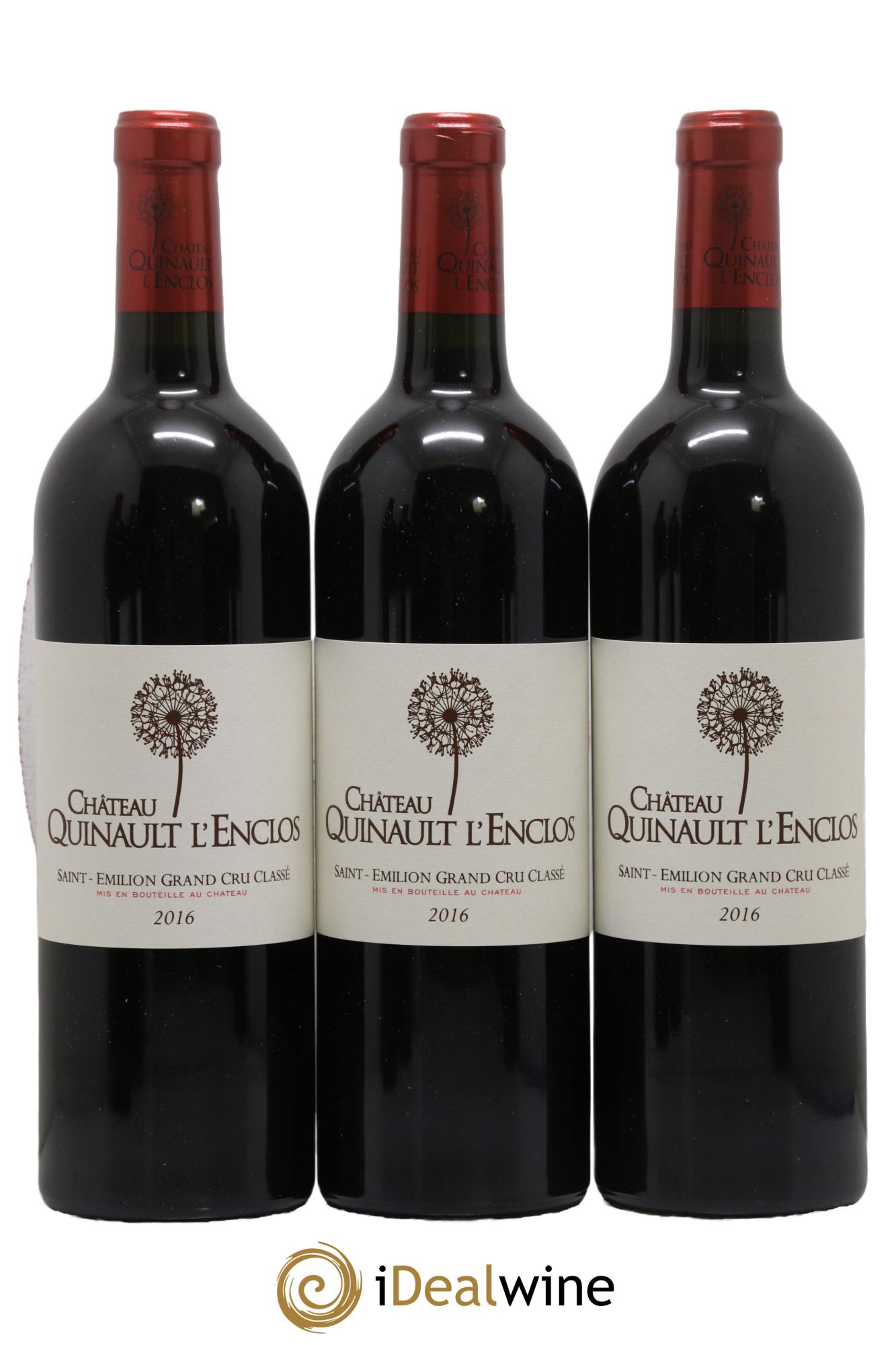 Château Quinault L'Enclos  2016 - Lot de 6 bouteilles - 1