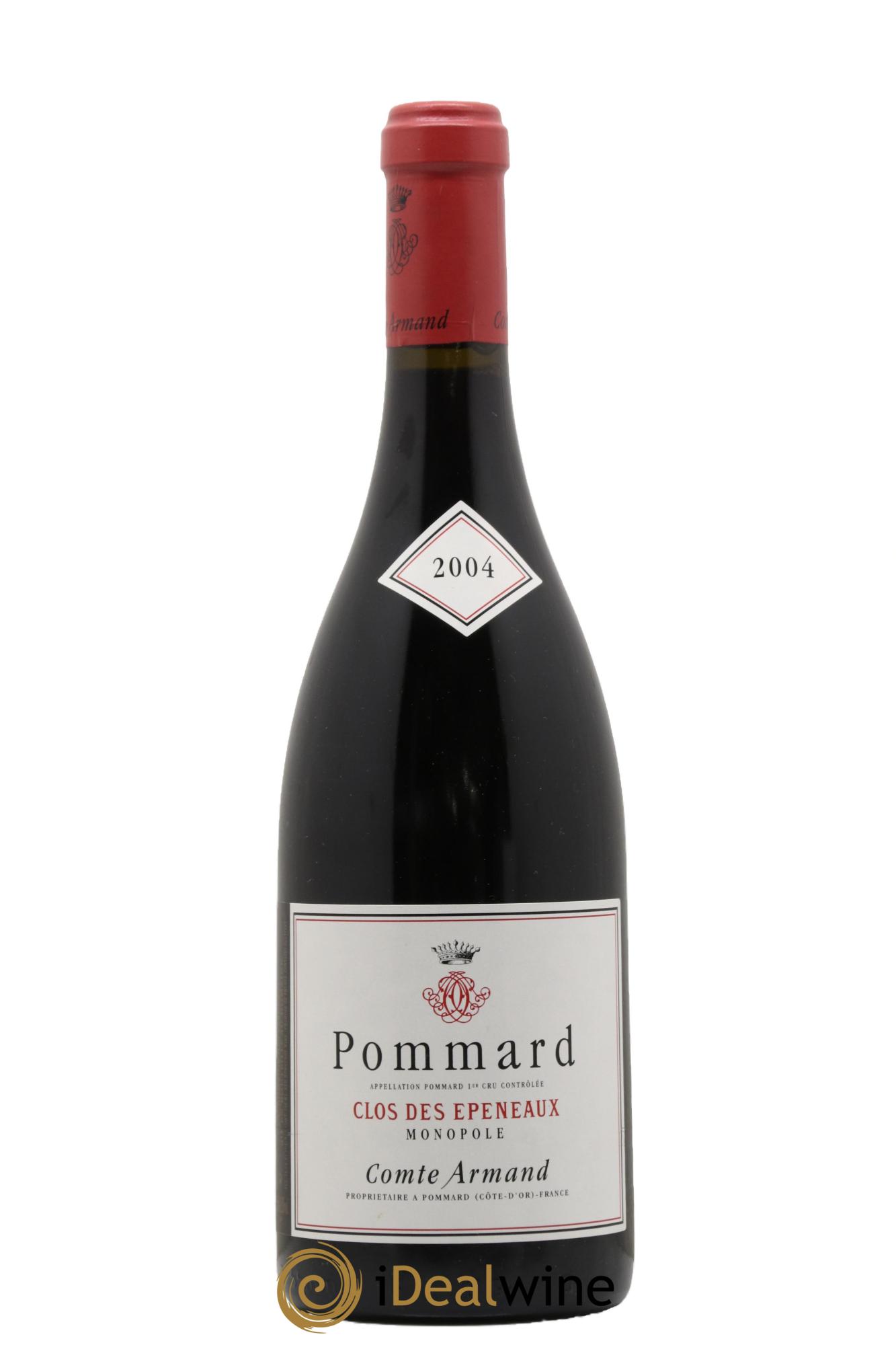 Pommard 1er Cru Clos des Epeneaux Comte Armand 2004 - Lot de 1 bouteille - 0