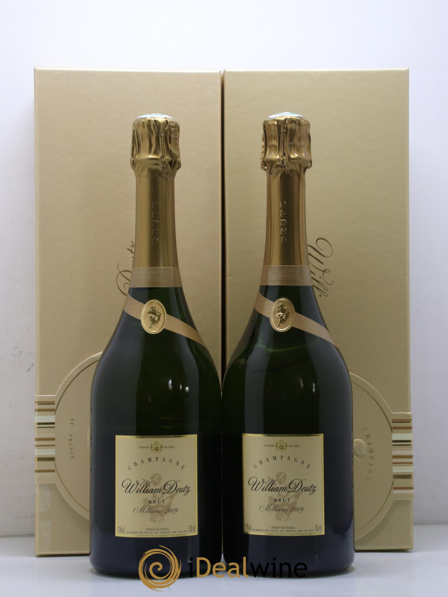 Cuvée William Deutz Deutz 2009 - Lot de 2 bouteilles - 1