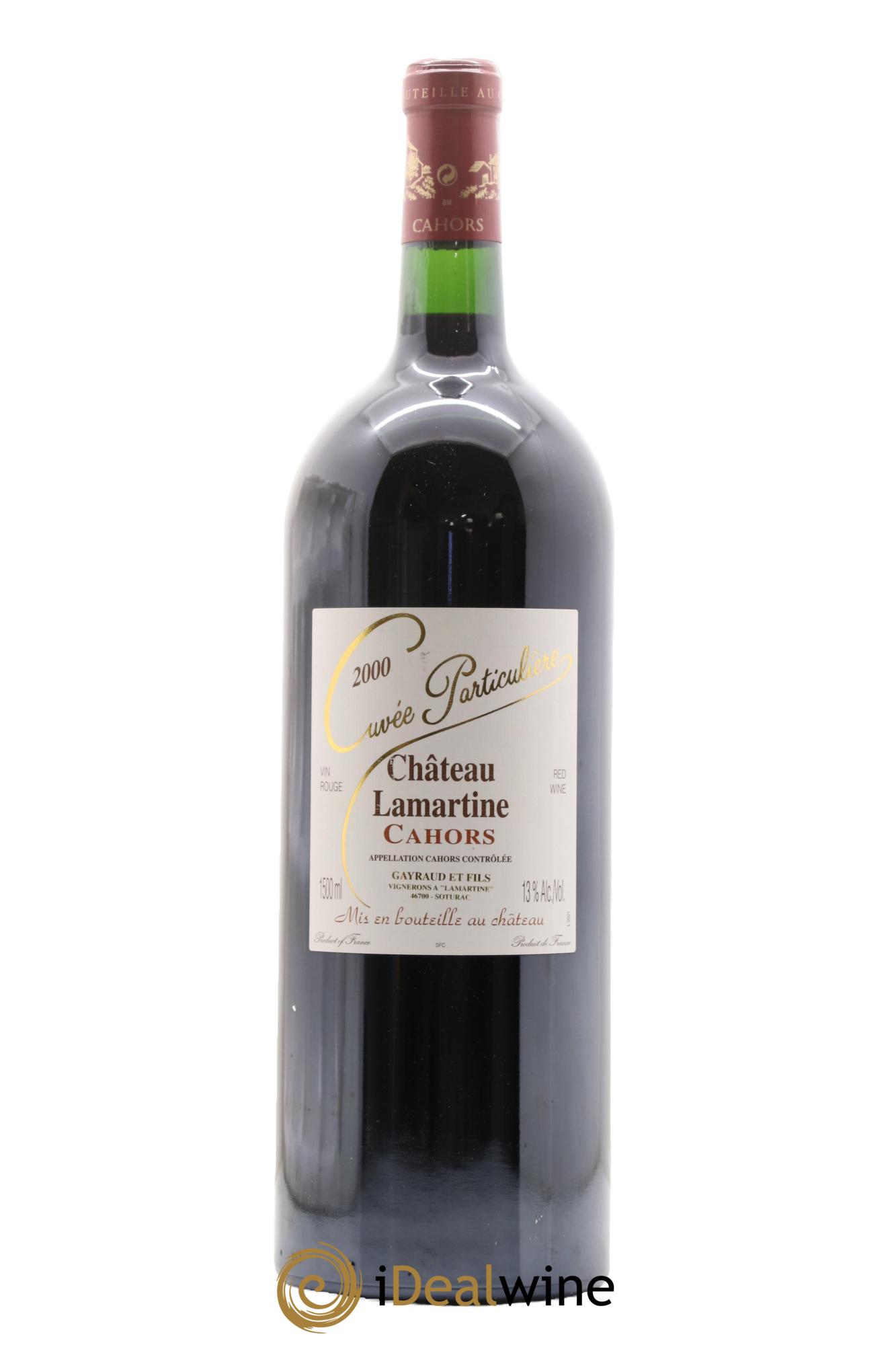 Cahors Cuvée Particulière Château Lamartine 2000 - Lotto di 1 magnum - 0