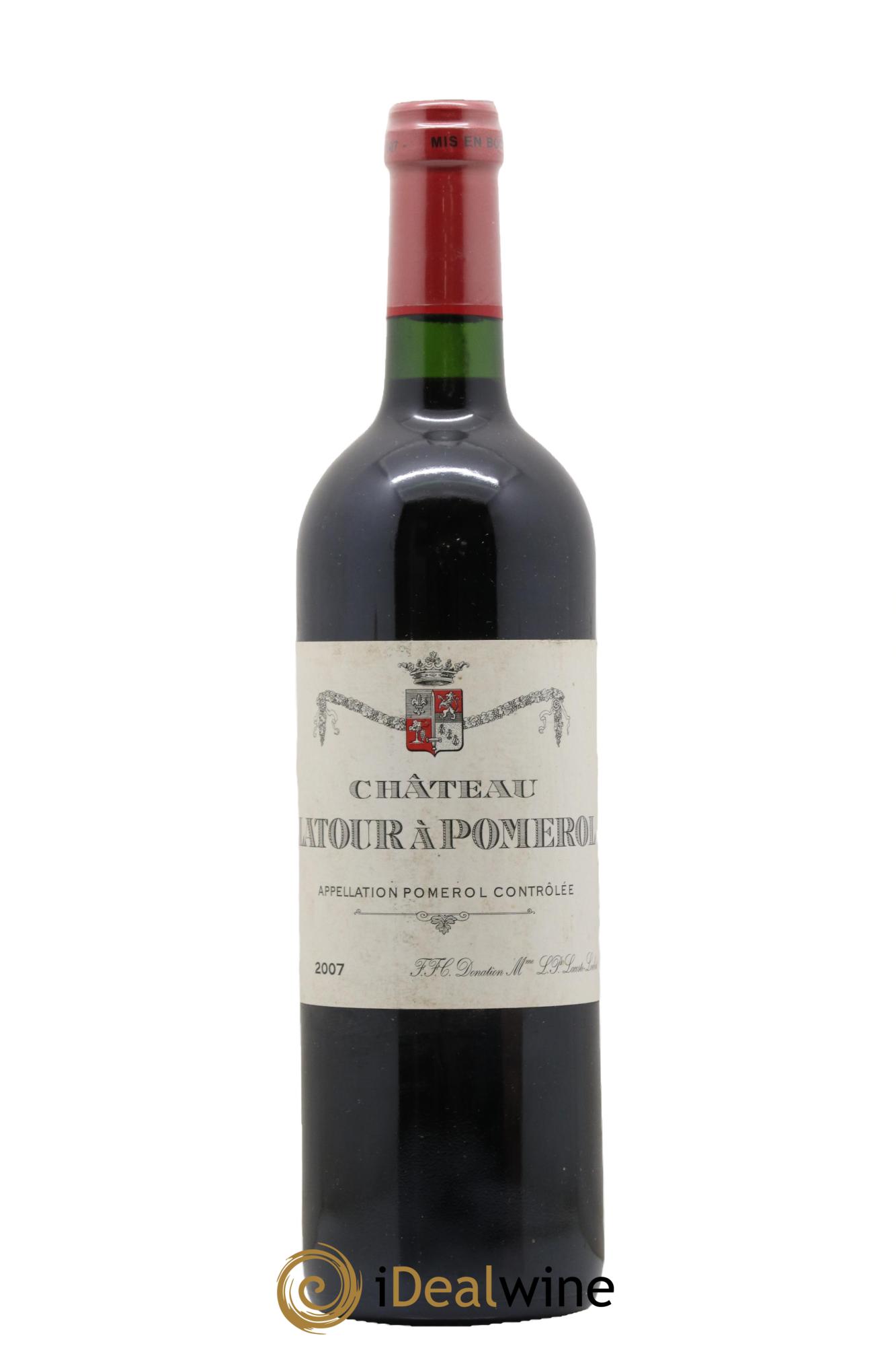 Château Latour à Pomerol  2007 - Lotto di 1 bottiglia - 0