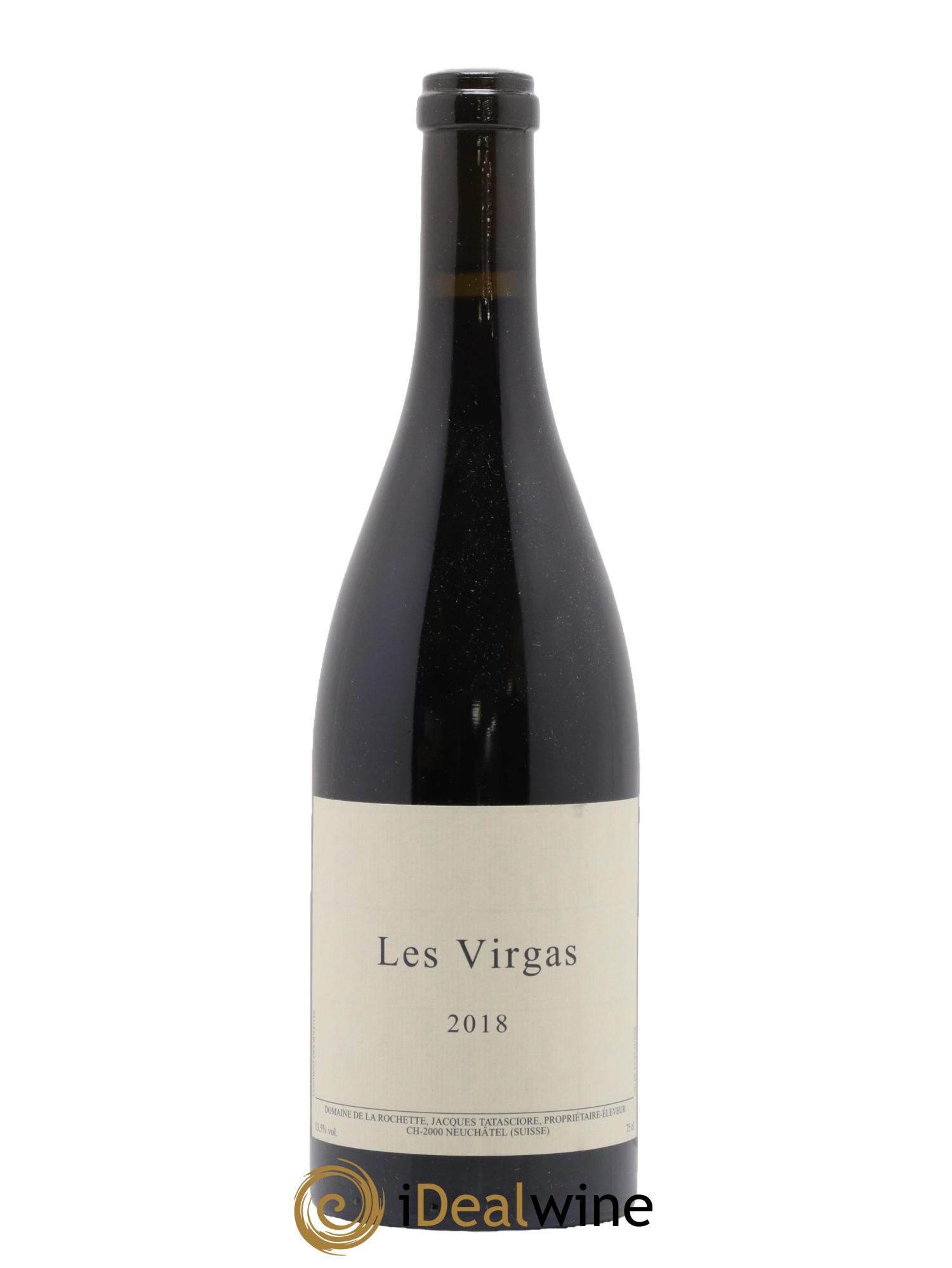 Neuchâtel Les Virgas De La Rochette 2018 - Lot of 1 bottle - 0