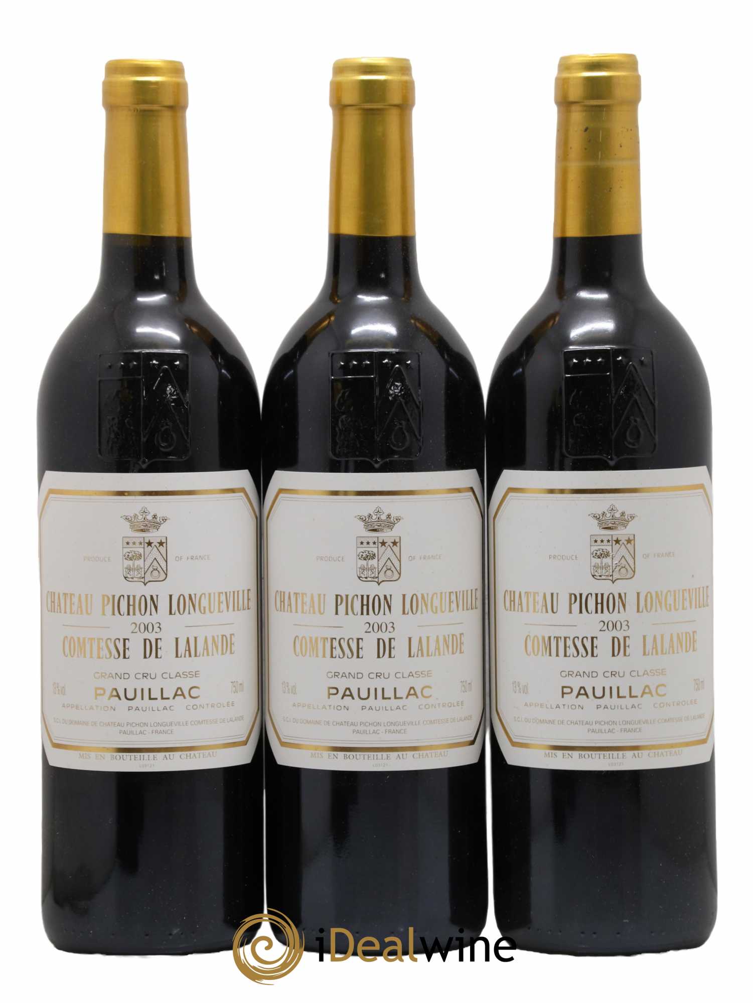 Château Pichon Longueville Comtesse de Lalande 2ème Grand Cru Classé 2003 - Posten von 6 Flaschen - 2