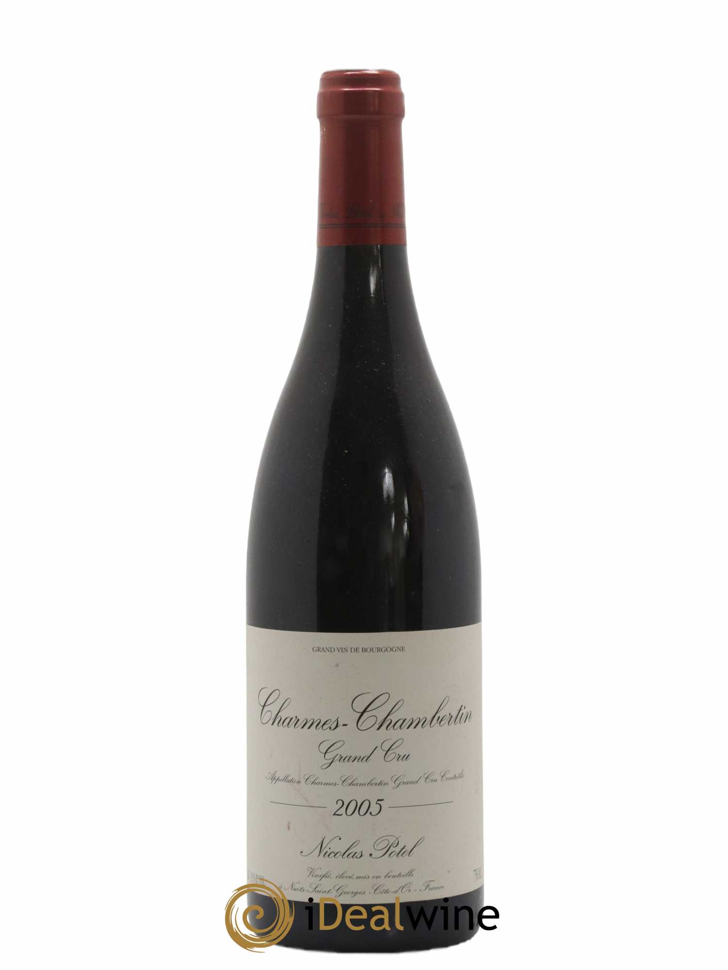 Charmes-Chambertin Grand Cru Nicolas Potel  2005 - Lot de 1 bouteille - 0