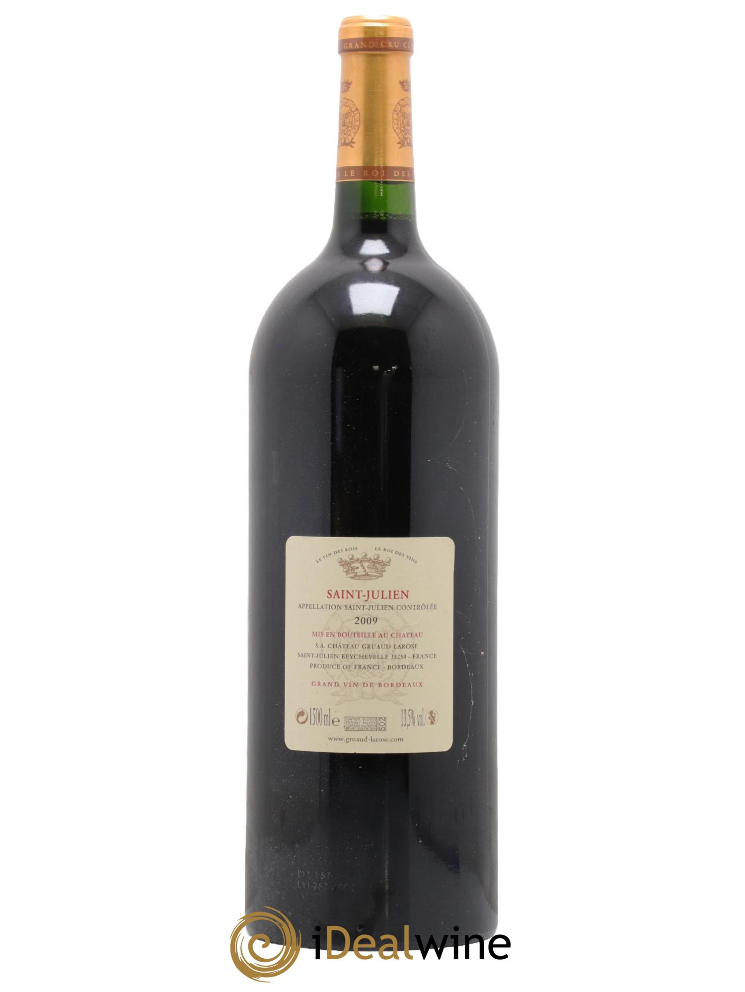 Château Gruaud Larose 2ème Grand Cru Classé 2009 - Posten von 1 Magnum - 1