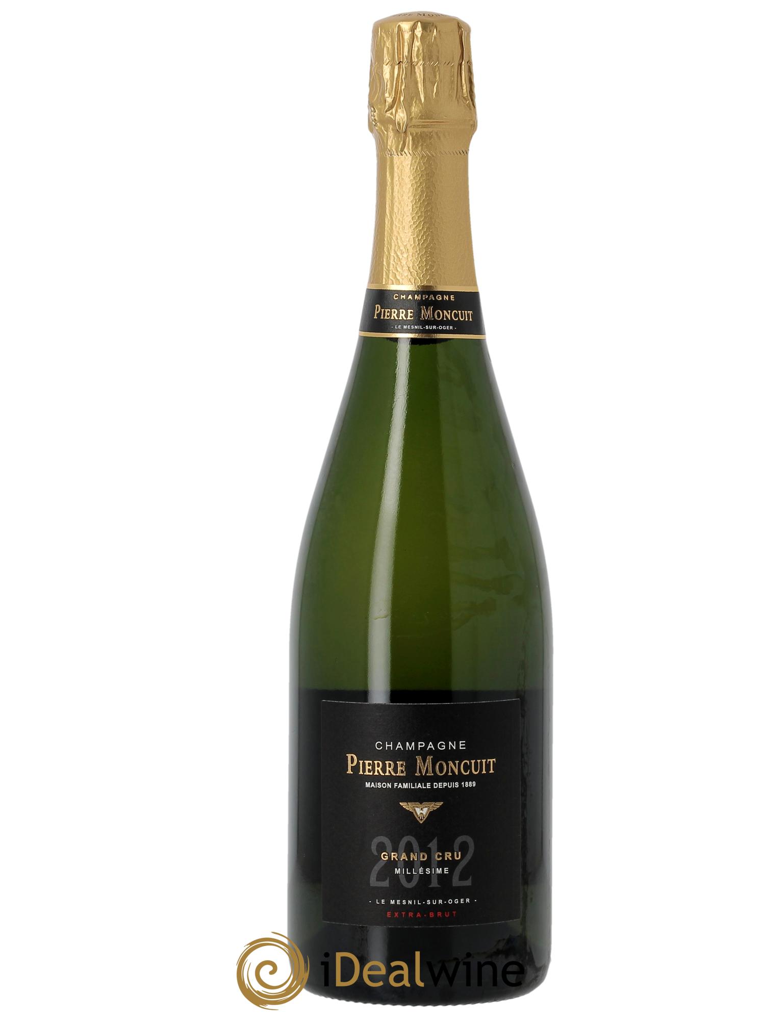 Millésimé Blanc de Blancs Grand cru Extra Brut Pierre Moncuit 2012 - Lotto di 1 bottiglia - 0