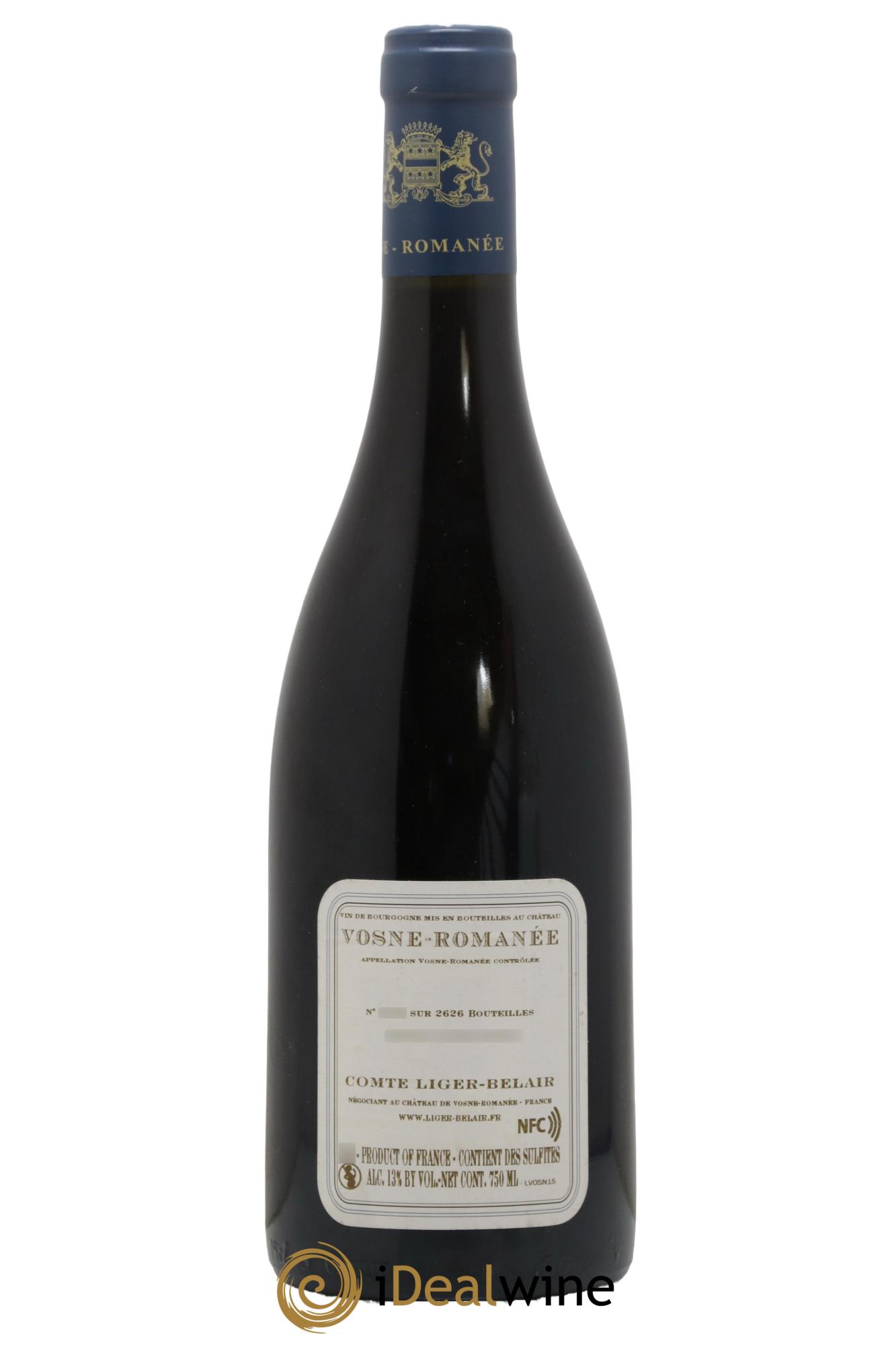 Vosne-Romanée Comte Liger-Belair (Domaine du)  2015 - Lot de 1 bouteille - 1