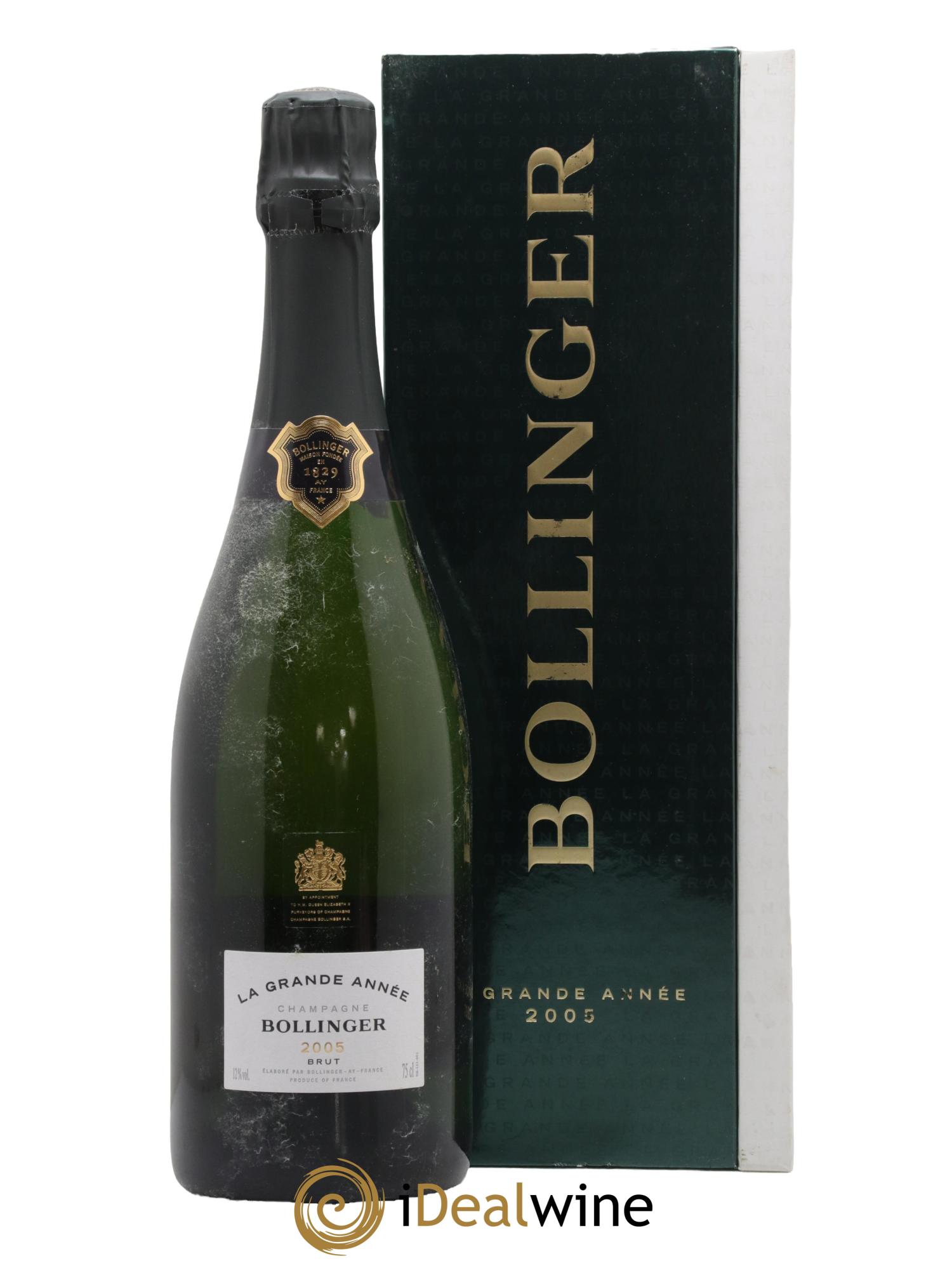 Grande Année Bollinger 2005 - Lot de 1 bouteille - 0