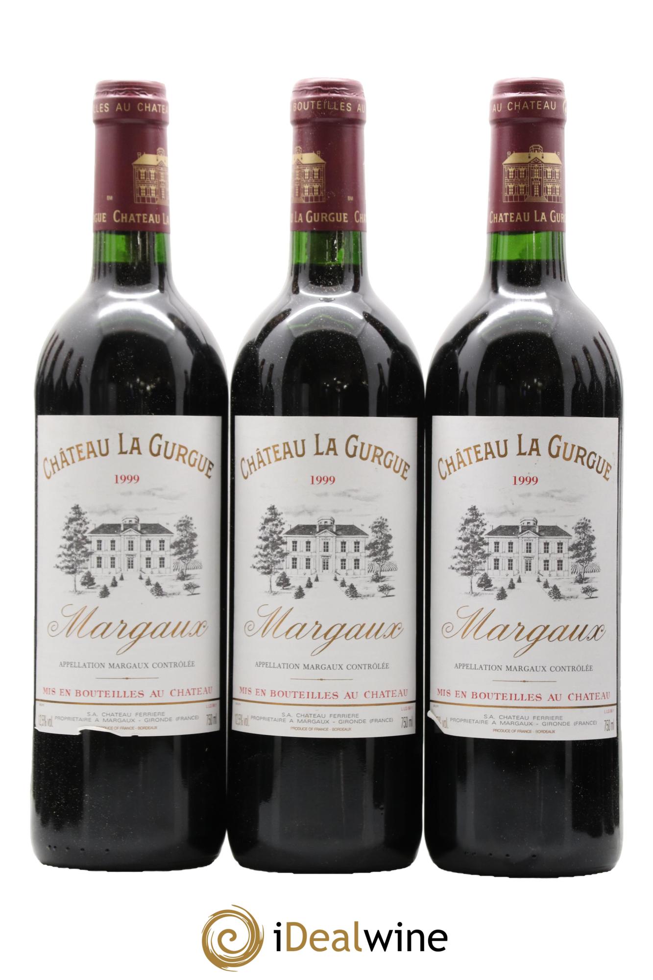 Château la Gurgue Cru Bourgeois 1999 - Posten von 12 Flaschen - 1