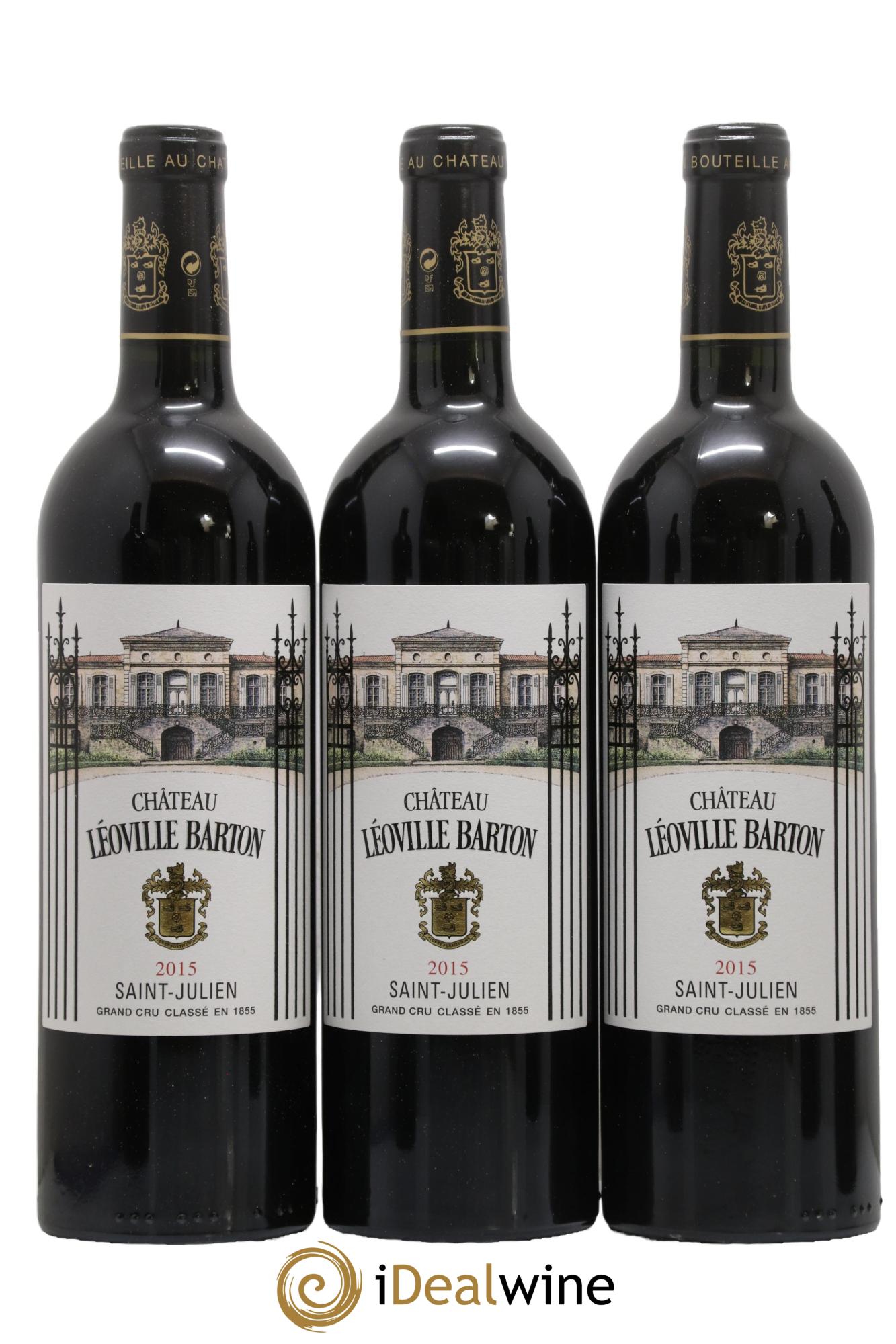 Château Léoville Barton 2ème Grand Cru Classé 2015 - Lot of 6 bottles - 1