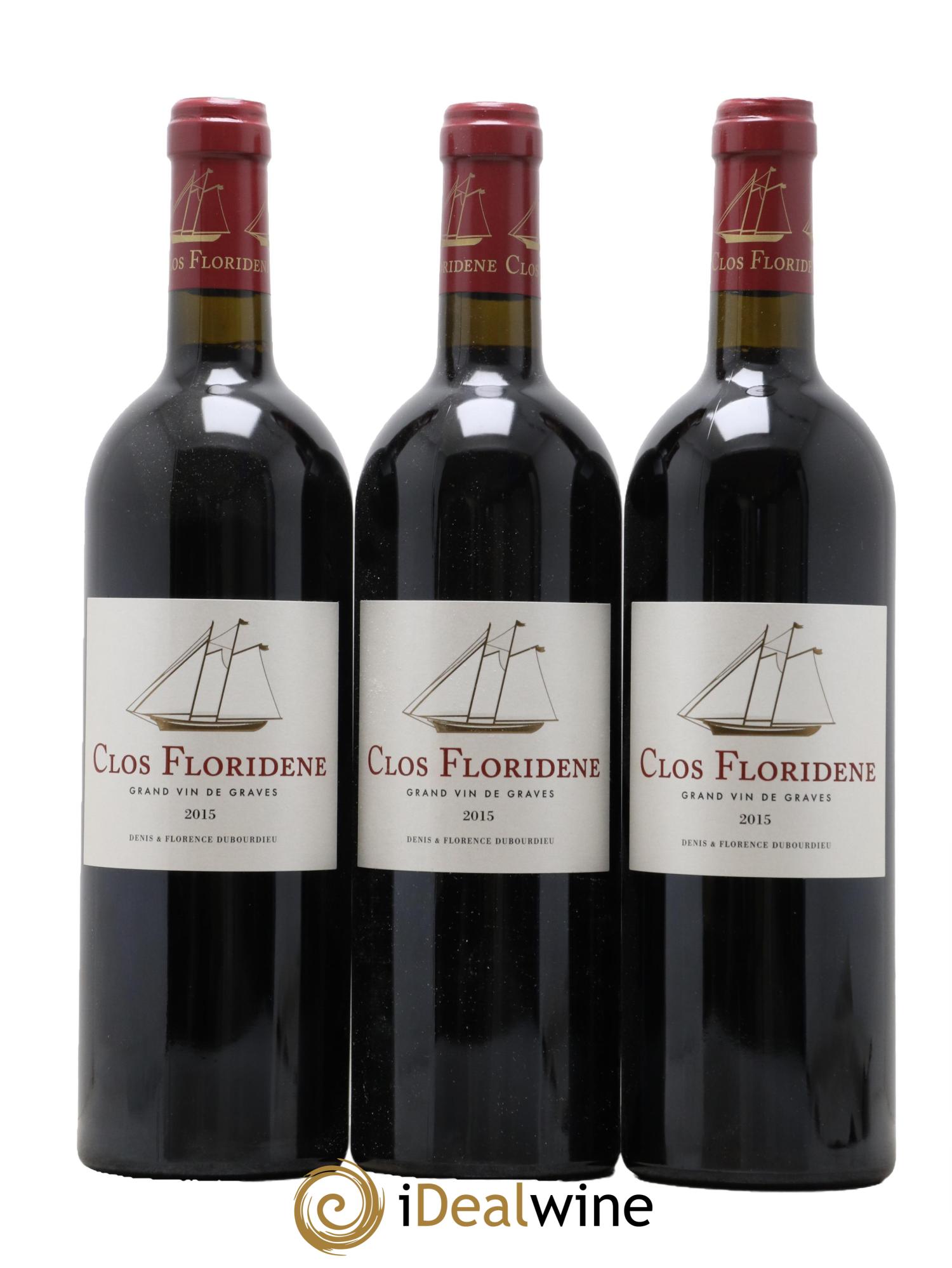 Clos Floridène 2015 - Lotto di 3 bottiglie - 0