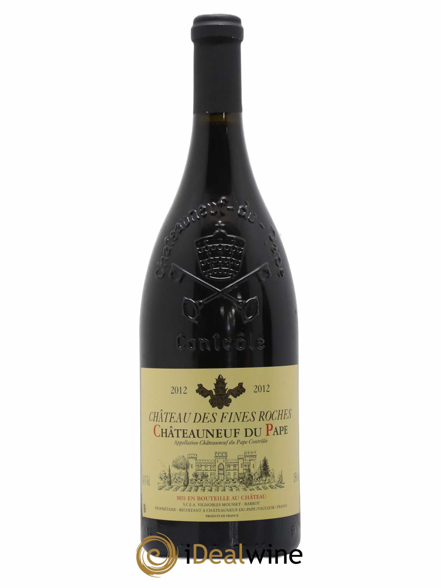 Châteauneuf-du-Pape 2012 - Lot de 1 magnum - 0