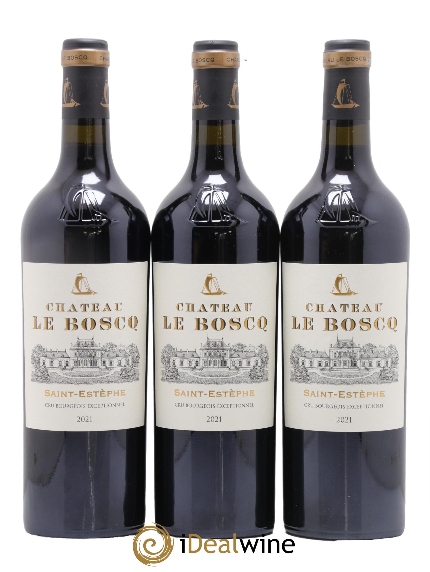 Château le Boscq Cru Bourgeois 2021 - Posten von 6 Flaschen - 1