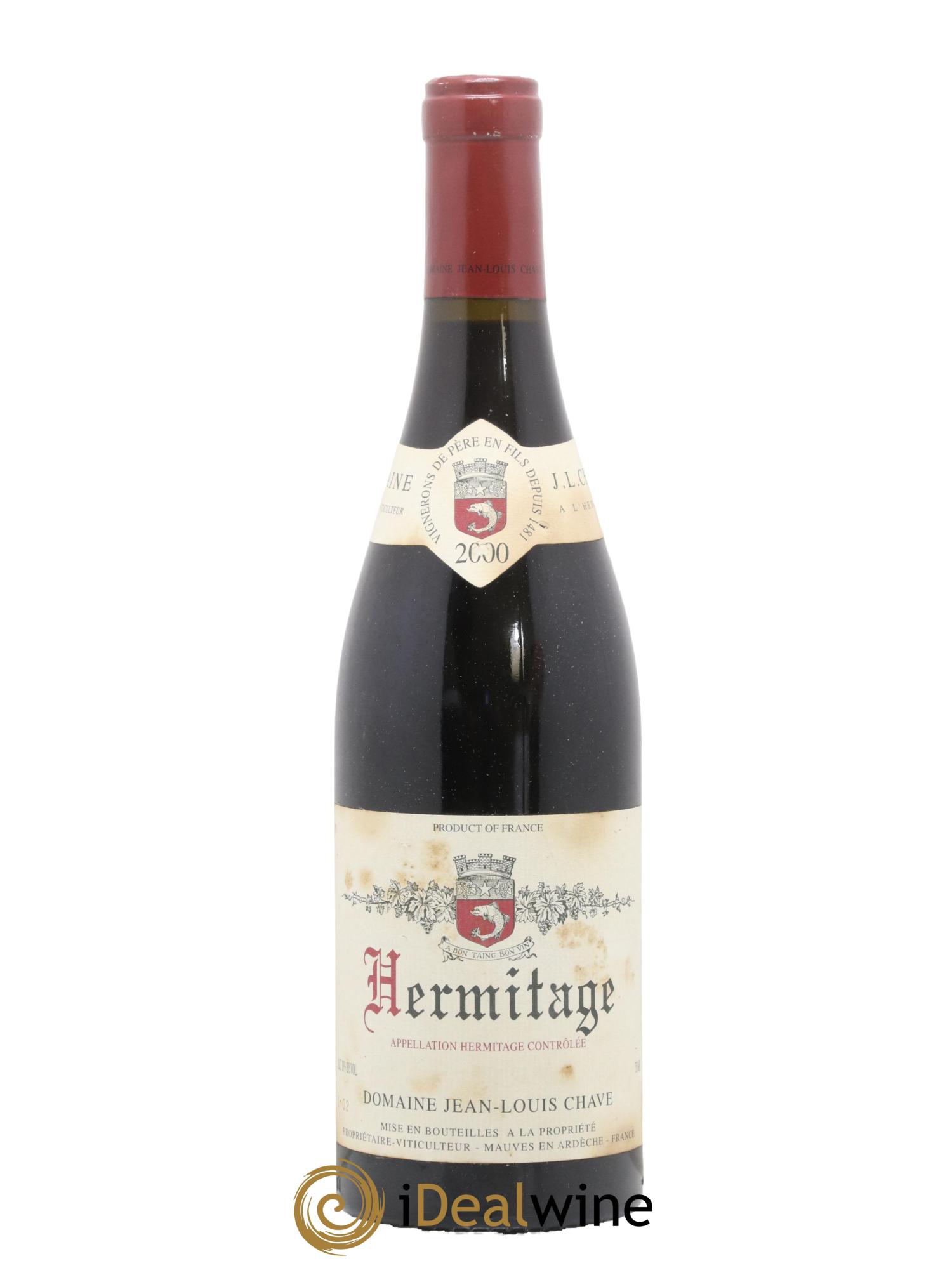 Hermitage Jean-Louis Chave 2000 - Lot de 1 bouteille - 0