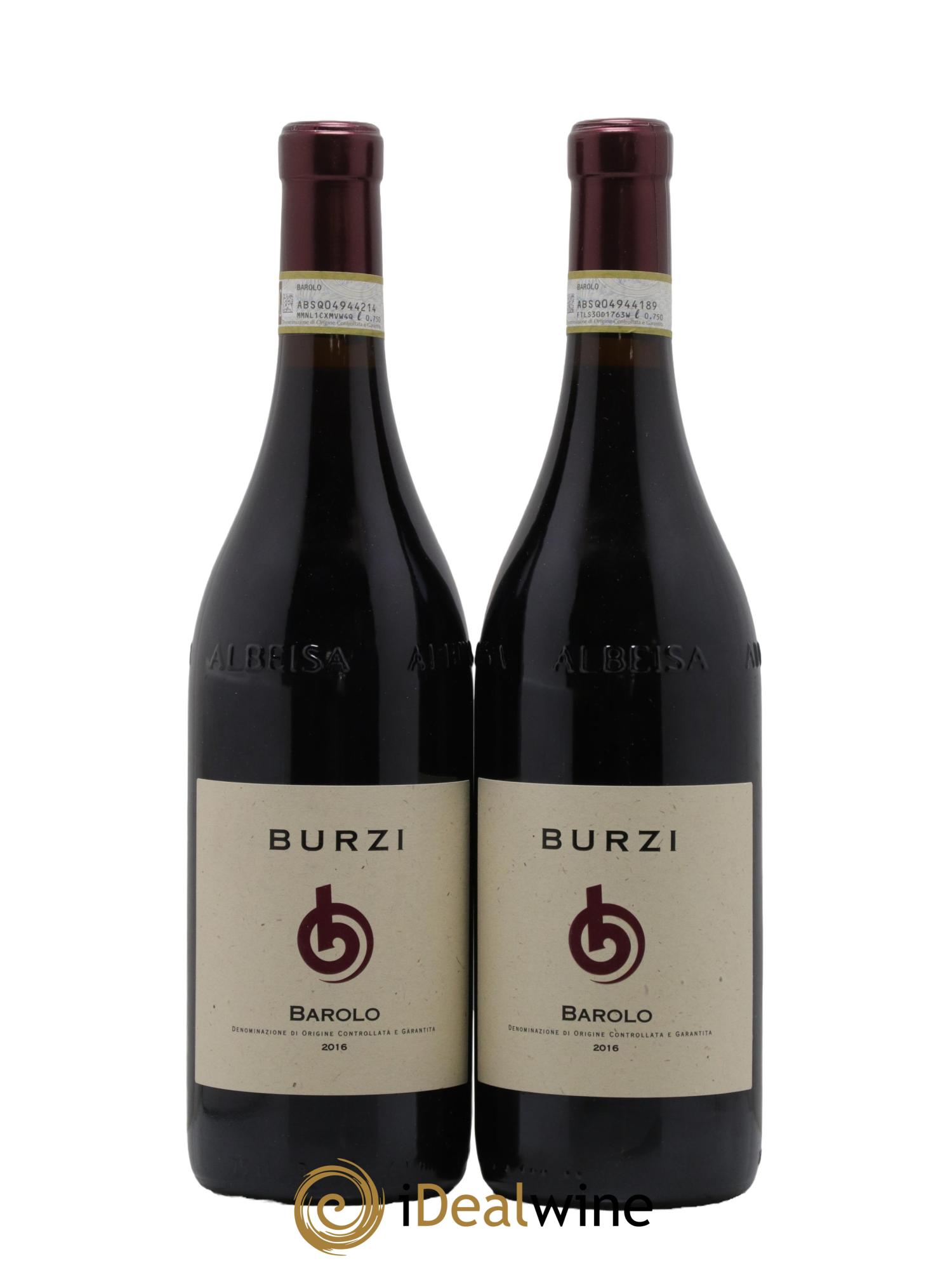 Barolo DOCG Burzi 2016 - Lotto di 2 bottiglie - 0