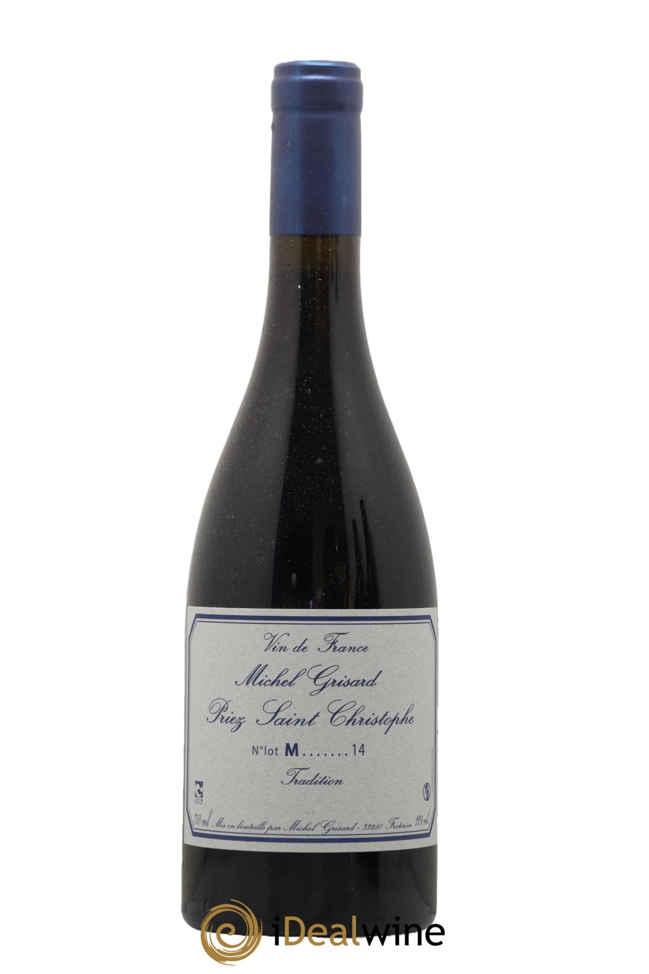 Vin de France Priez Saint Christophe Michel Grisard 2014 - Lotto di 1 bottiglia - 0