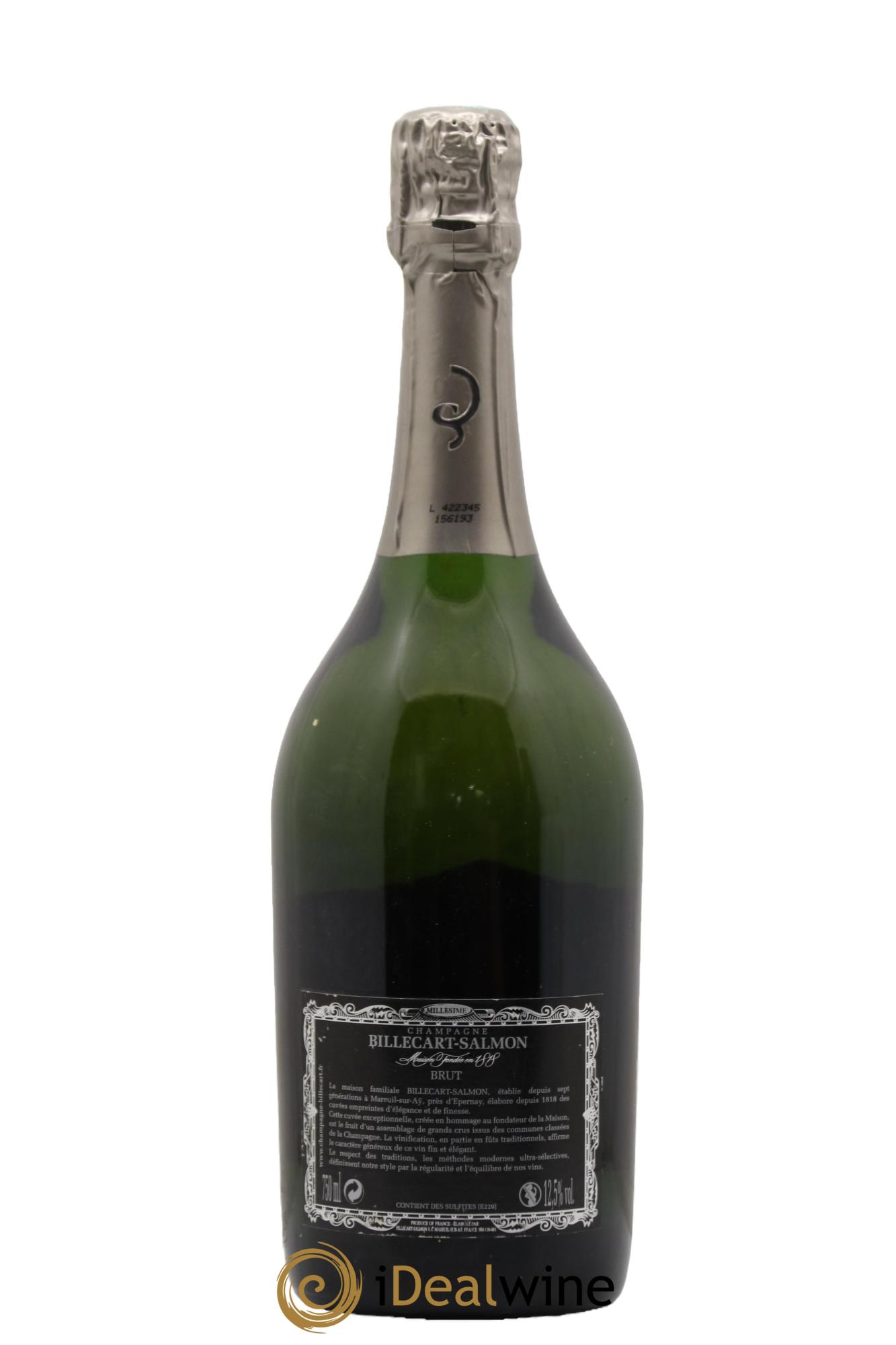 Brut Nicolas François Billecart Billecart-Salmon 1999 - Lotto di 1 bottiglia - 1