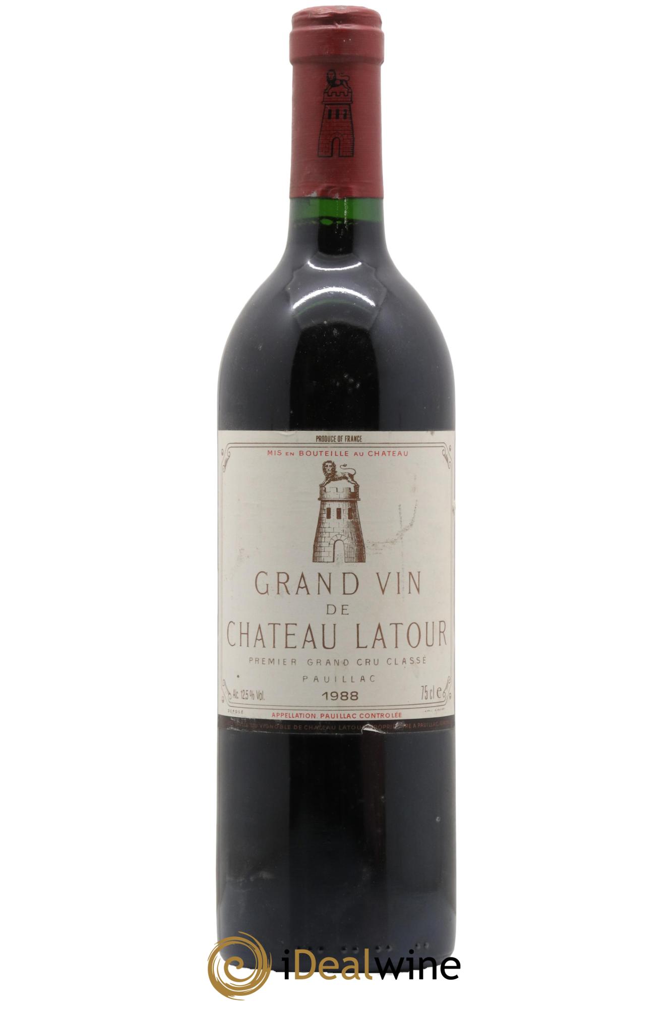 Château Latour 1er Grand Cru Classé 1988 - Lotto di 1 bottiglia - 0