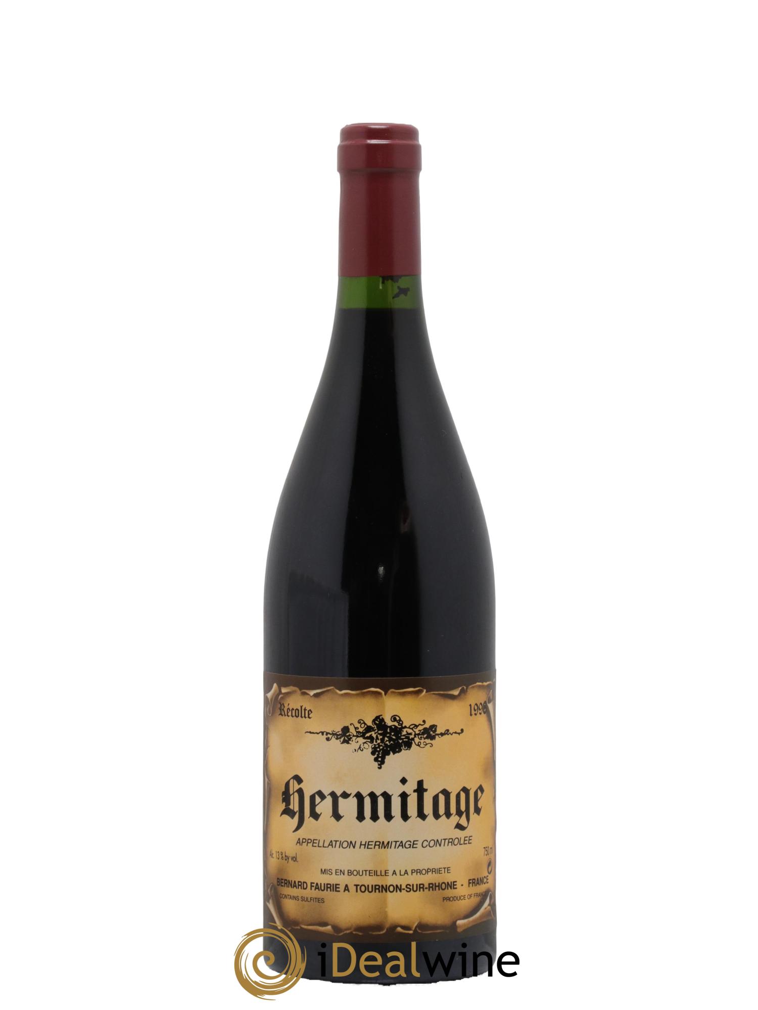 Hermitage Bernard Faurie 1998 - Posten von 1 Flasche - 0