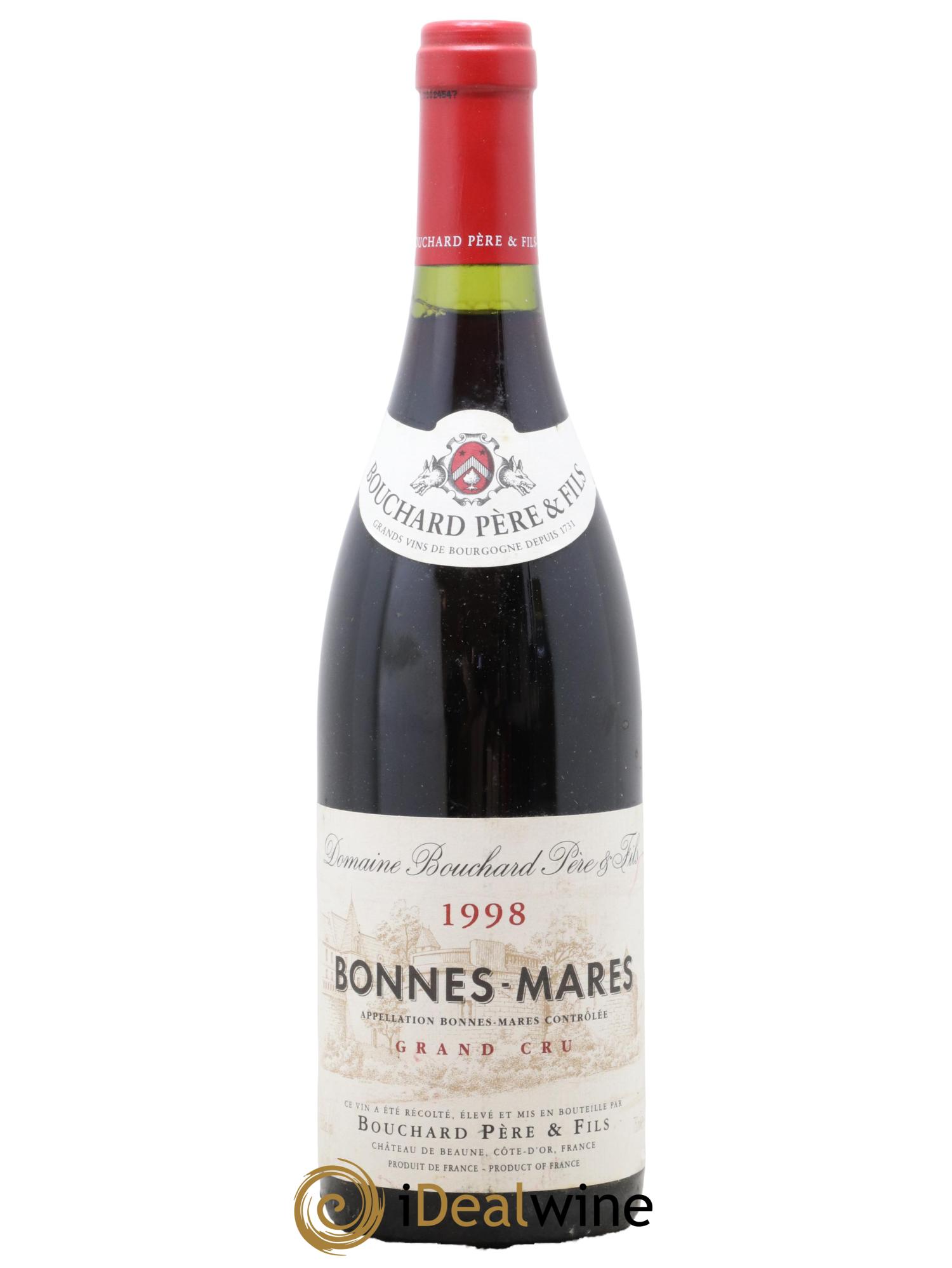 Bonnes-Mares Grand Cru Bouchard Père & Fils  1998 - Posten von 1 Flasche - 0