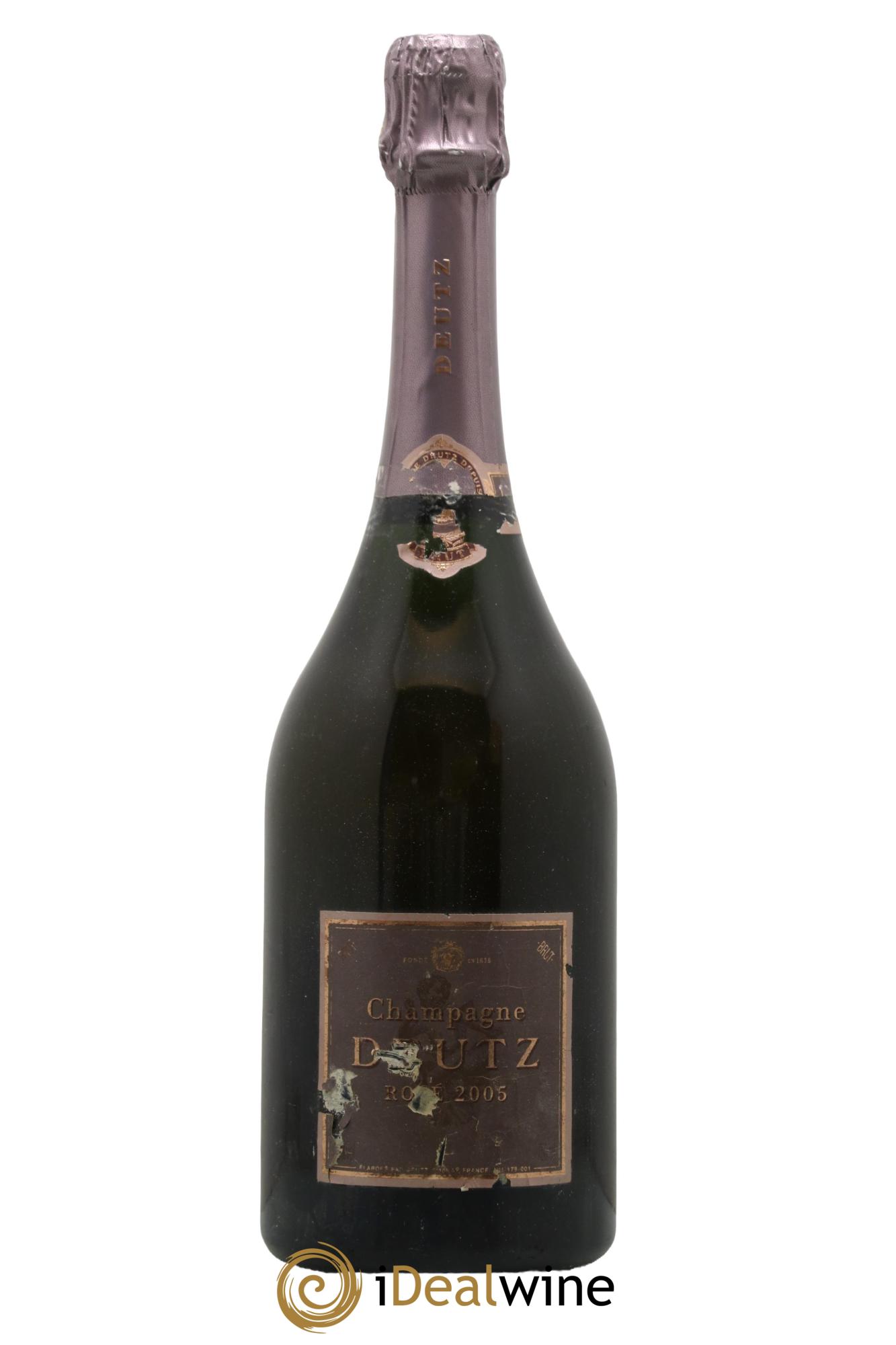 Brut Rosé Millésimé Deutz 2005 - Lot of 1 bottle - 0